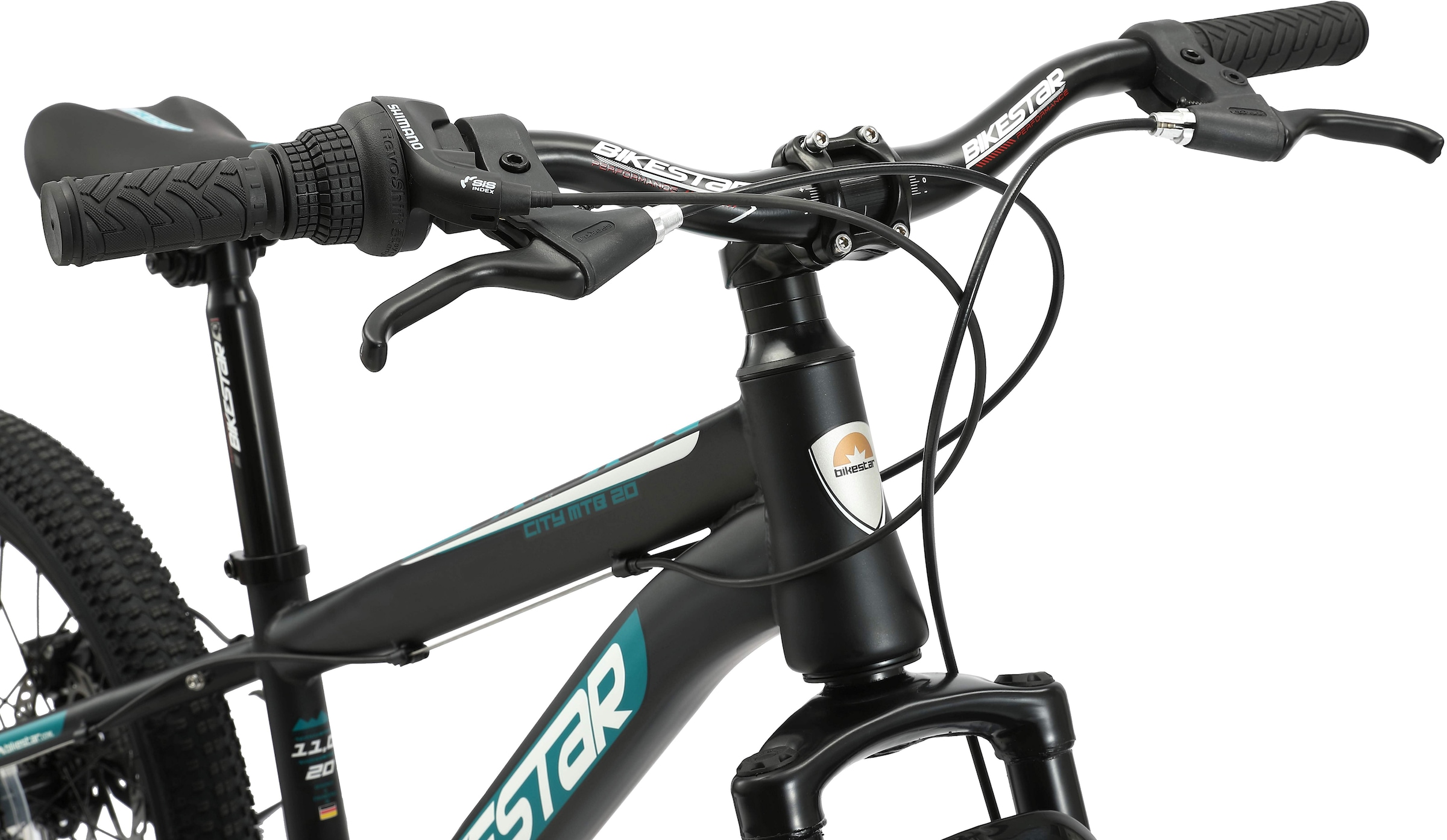 Bikestar Jugendfahrrad 7 Gang Shimano RD-TY21 Schaltwerk Kettenschaltung