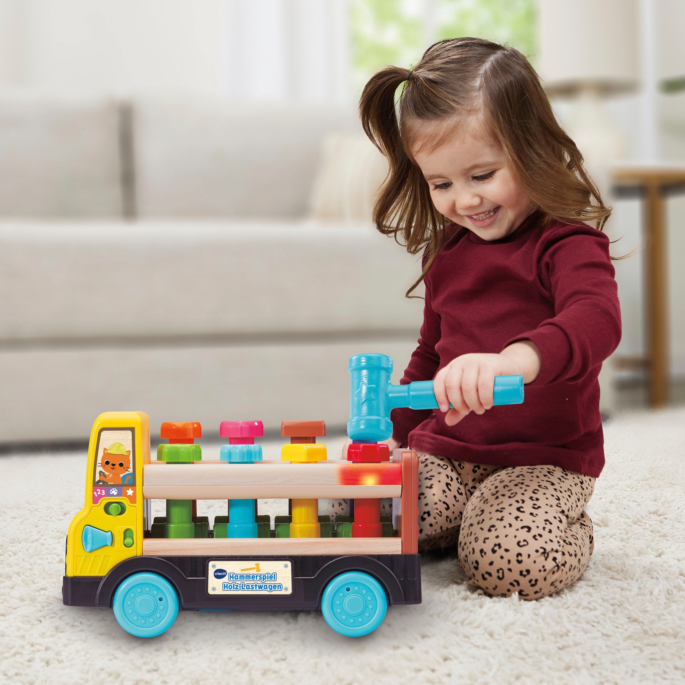 Vtech® Lernspielzeug »Hammerspiel Holz-Lastwagen«