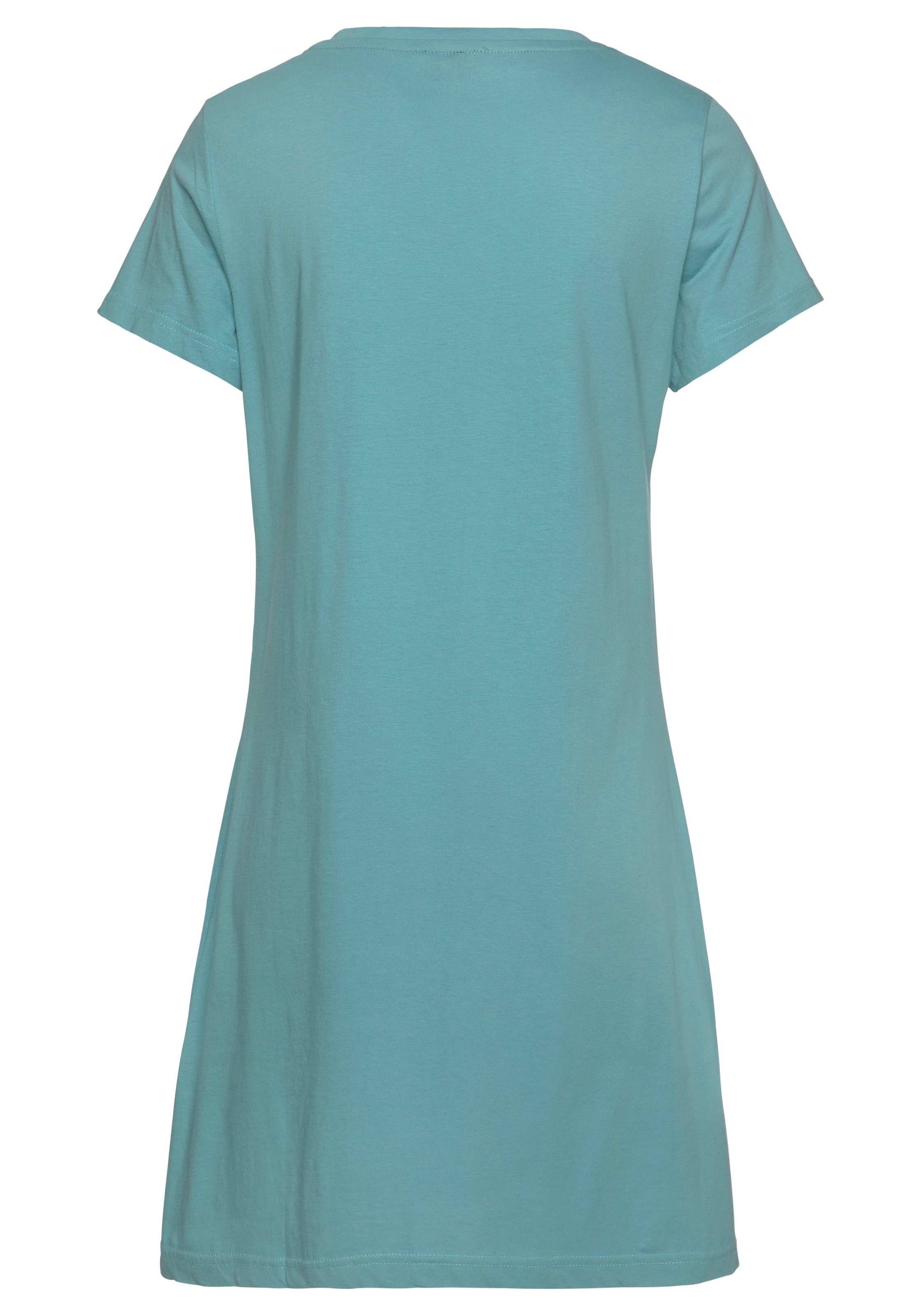 Vivance Dreams Sleepshirt, (2er-Pack), mit Print in Spitzenoptik