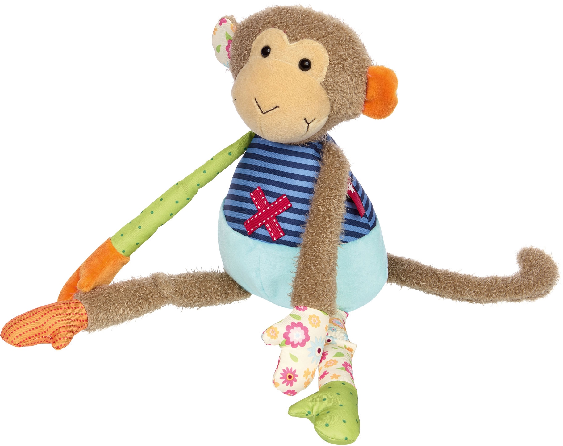 Sigikid Kuscheltier »Patchwork Sweety Affe«