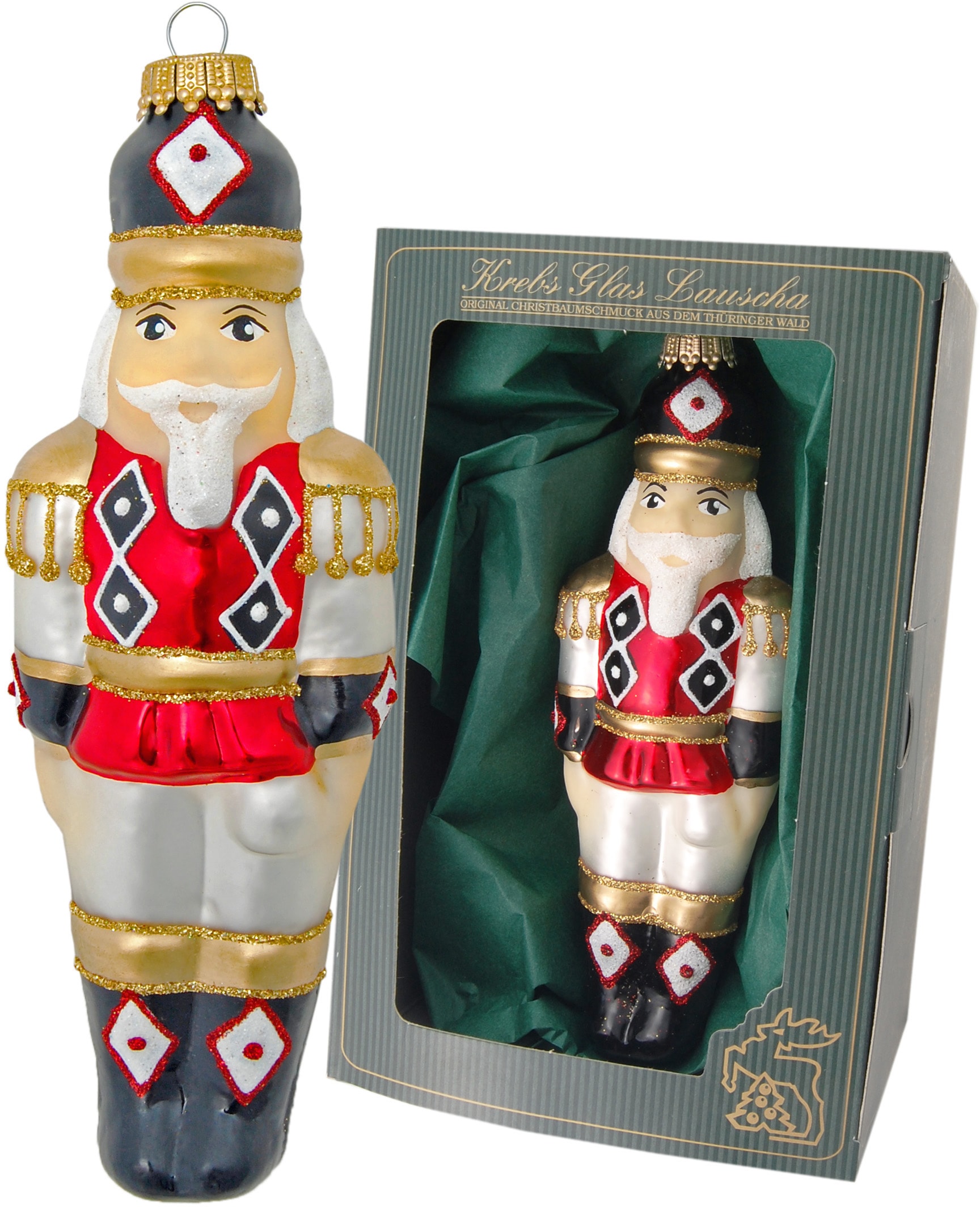 Krebs Glas Lauscha Christbaumschmuck »KGL03345, Weihnachtsdeko, Christbaums günstig online kaufen