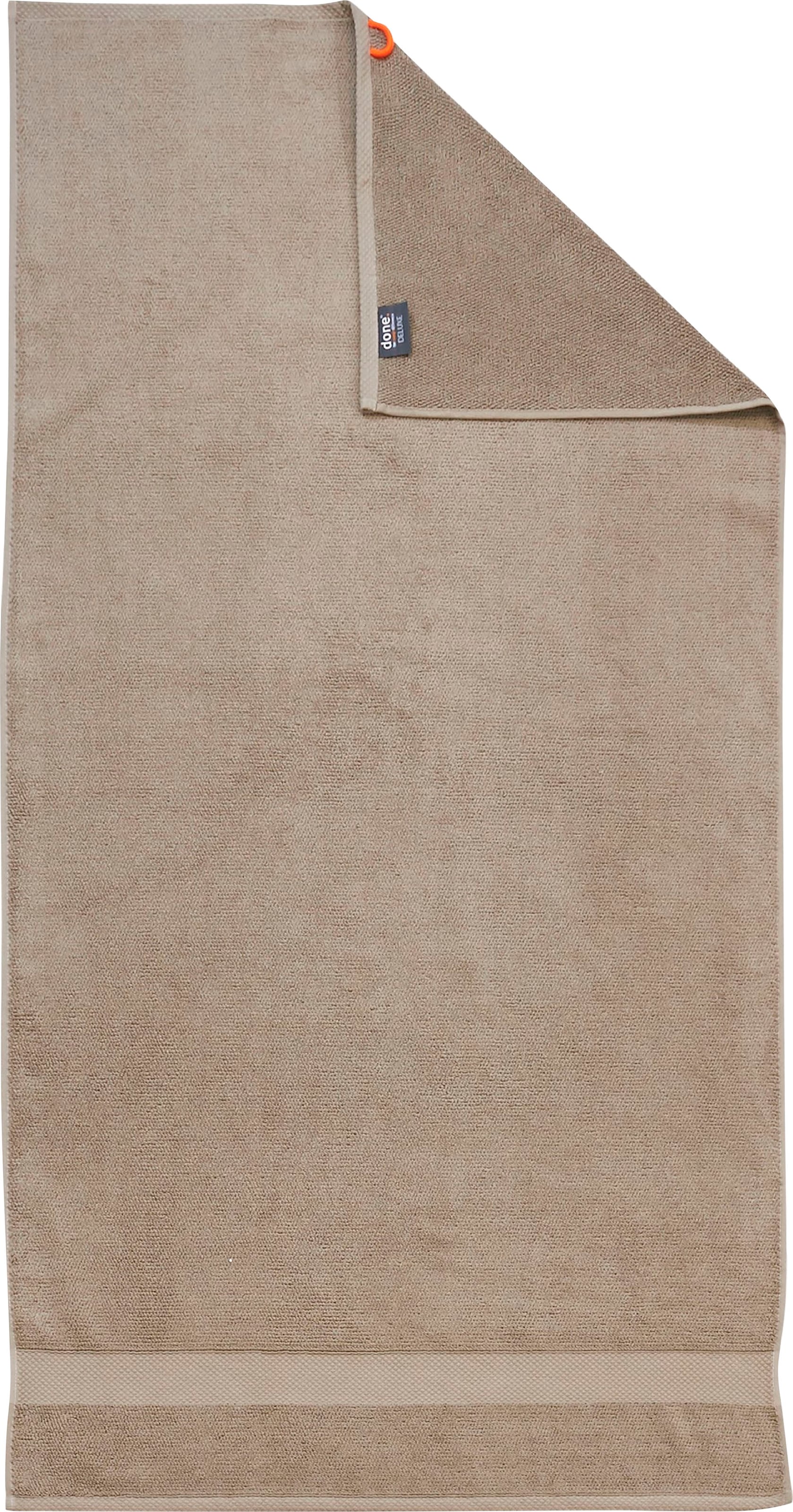done.® Badetücher »Deluxe«, (1 St., Duschtuch 70 x 140 cm), 1-tlg., Uni Farben, Hotelqualität aus hochwertigem Zwirnfrottier