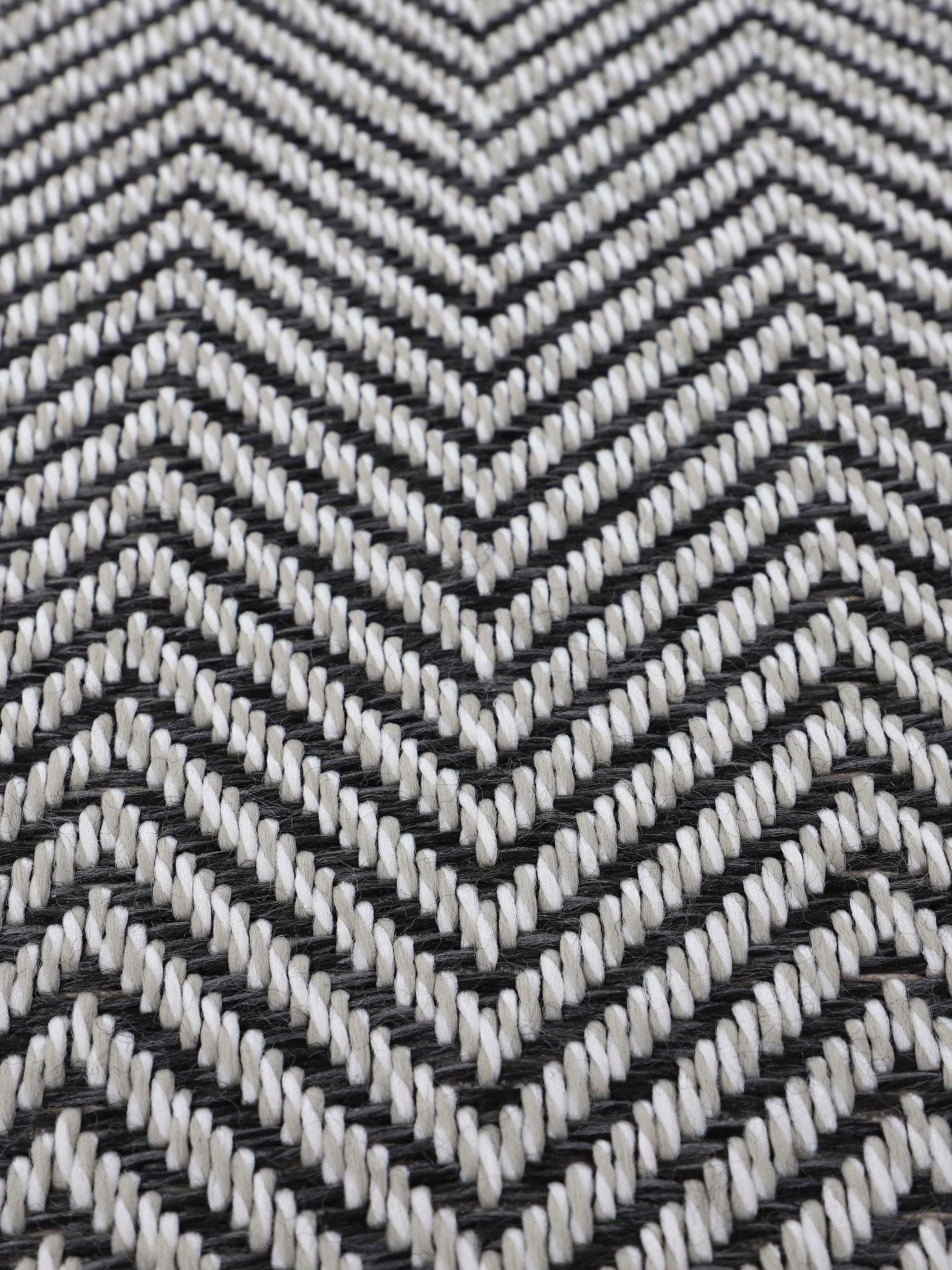 carpetfine Teppich »Boho 106«, rund, robustes und Außenbereich bequem Sisal Flachgewebe, schnell Optik, UV- bestellen beständig