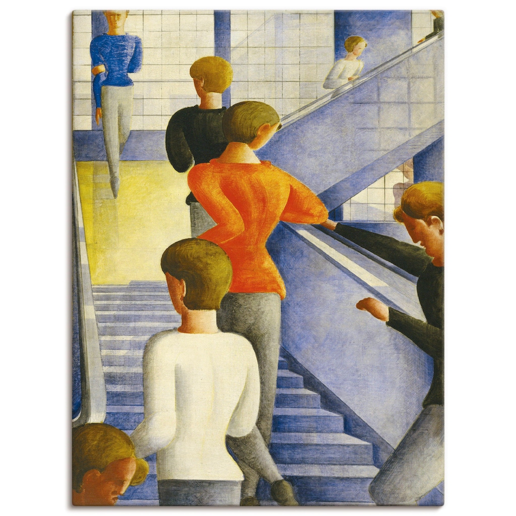 Artland Wandbild »Bauhaustreppe. 1932«, Gruppen & Familien, (1 St.)