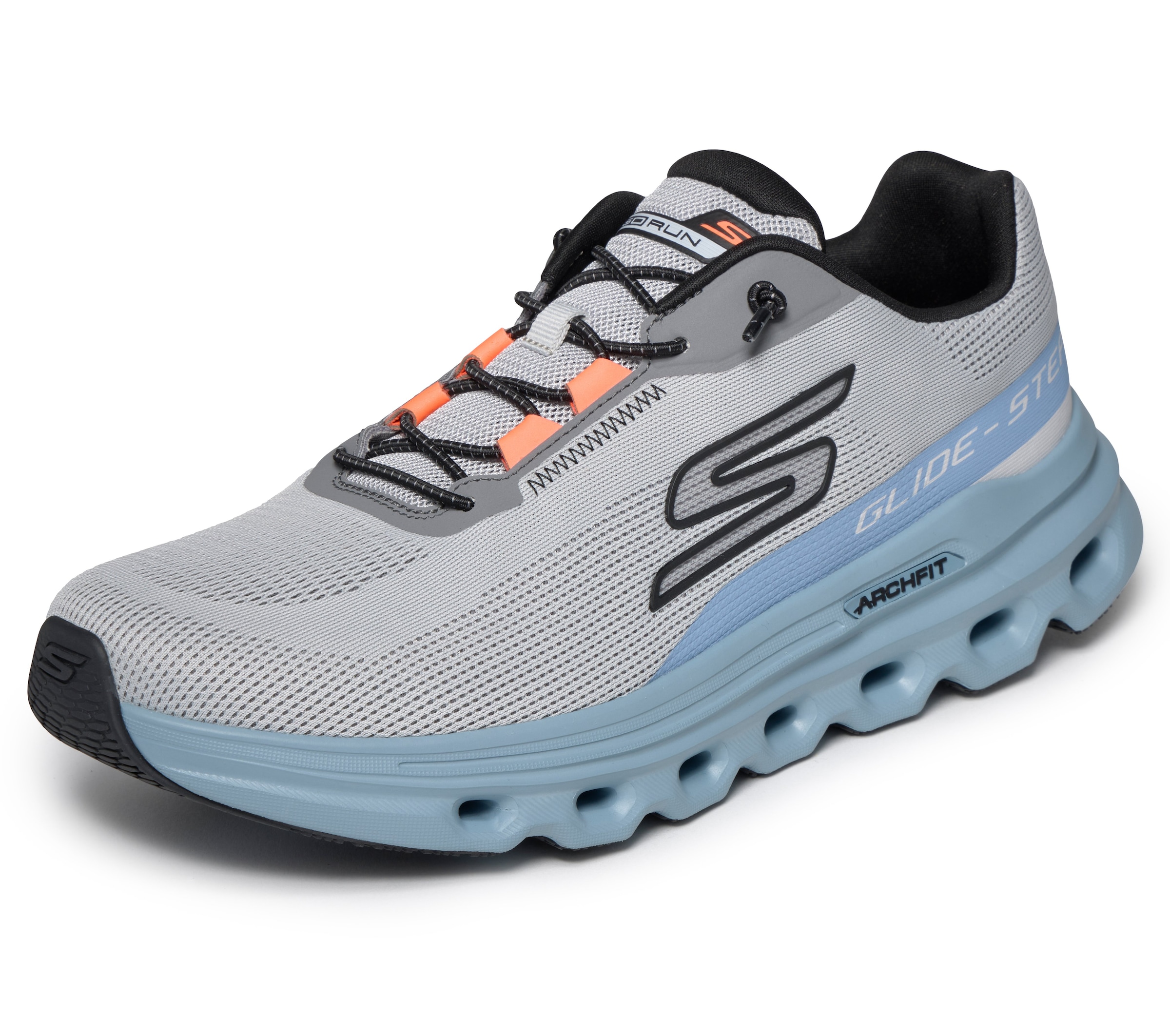 Skechers Slip-On Sneaker »GO RUN GLIDE-STEP ARCH FIT-CASION«  Schlupfschuh, Halbschuh, Freizeitschuh, mit elastischen Schnürsenkeln