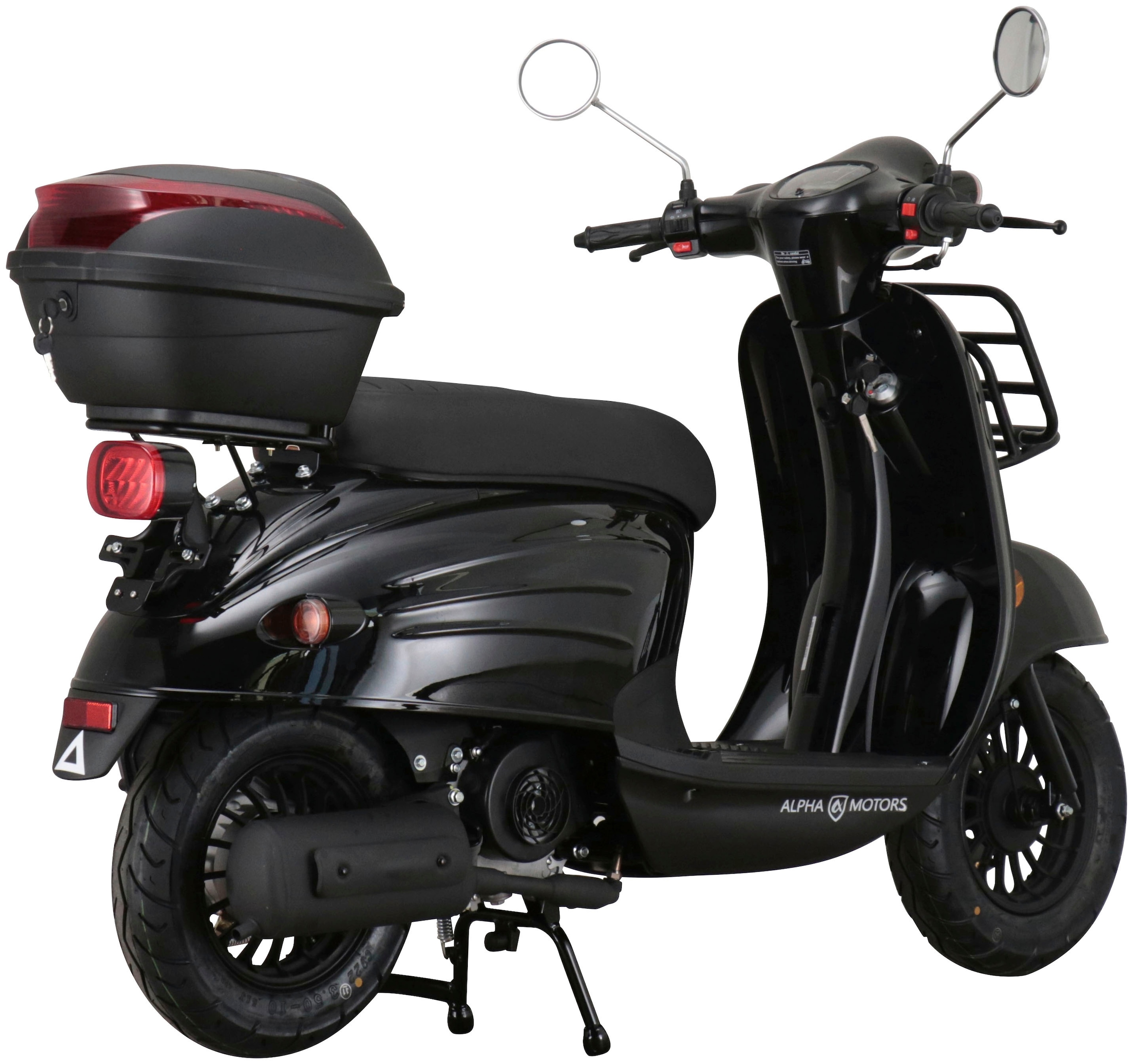 Alpha Motors Motorroller »Adria«, 50 cm³, 45 km/h, Euro 5, 3,1 PS, (Set, inkl. Topcase), mit Lenkerschloss