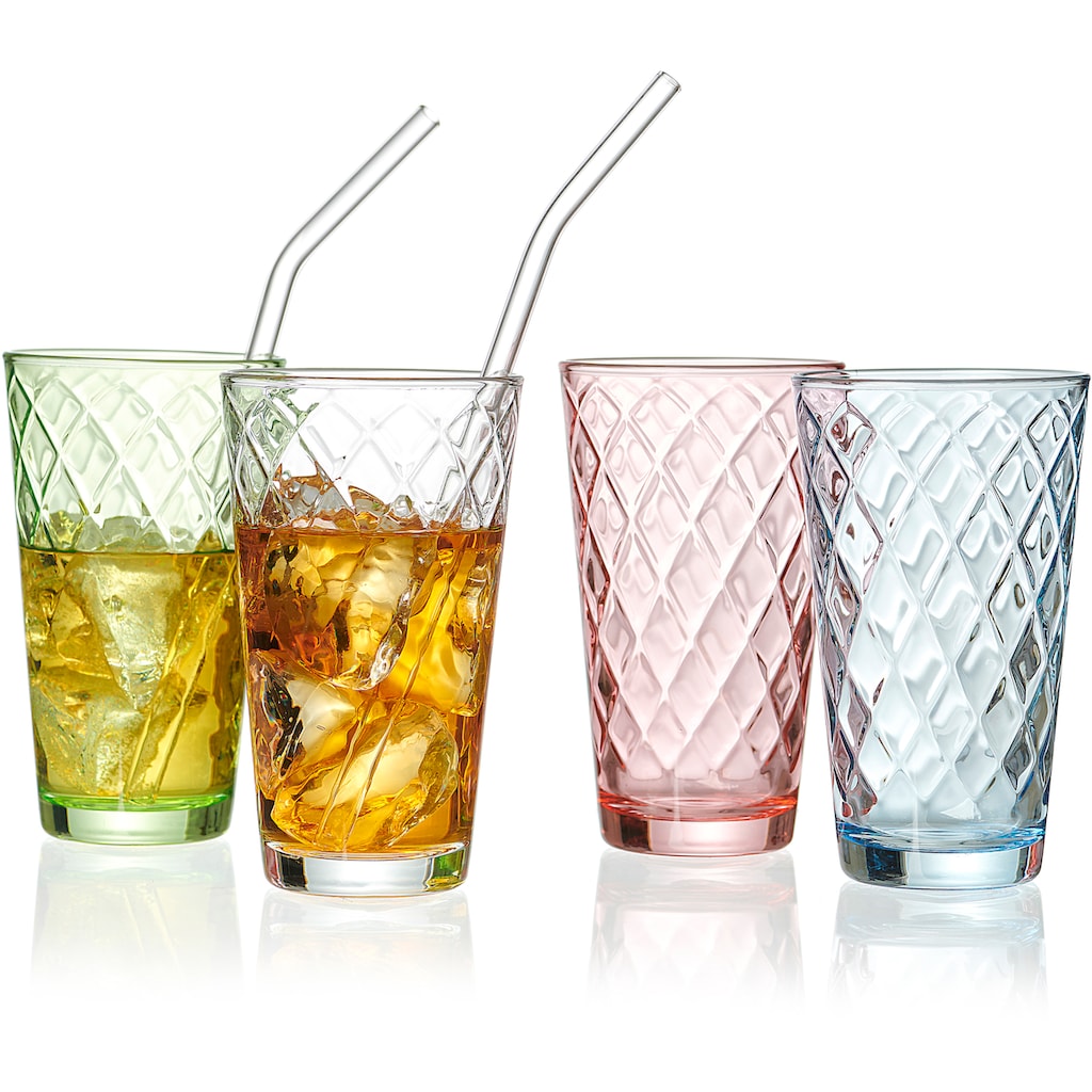 Ritzenhoff & Breker Longdrinkglas »Wela«, (Set, 6 tlg., 6 Longdrinkgläser, je 400 ml)