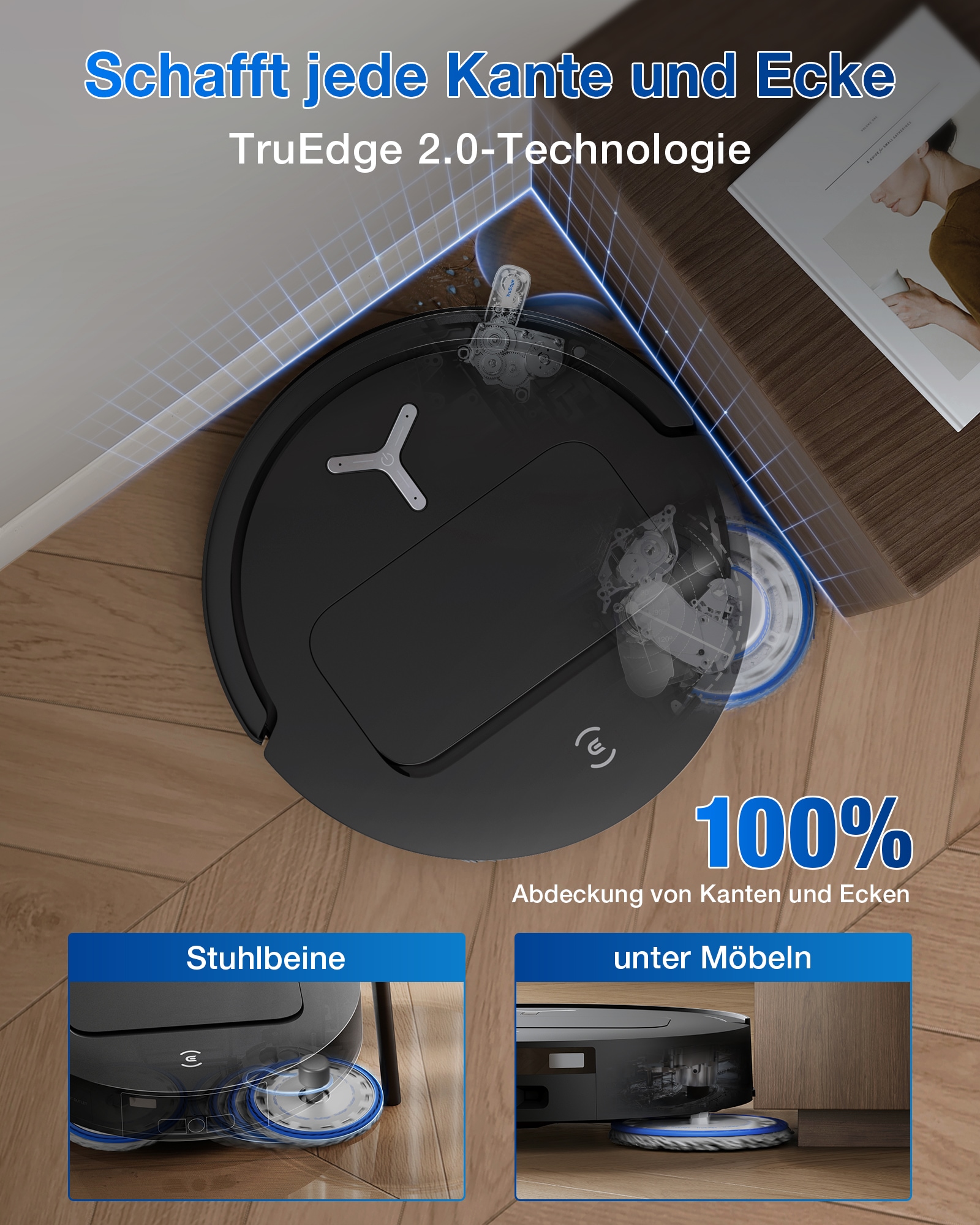 ECOVACS Nass-Trocken-Saugroboter »DEEBOT T50 OMNI Gen2«