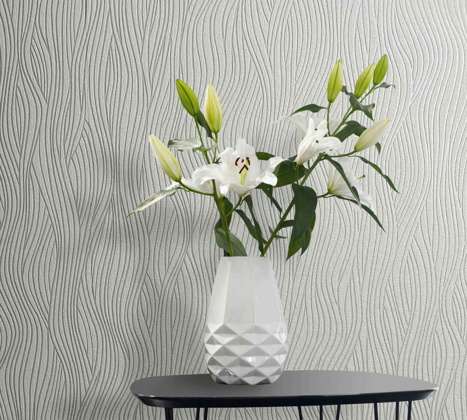 Marburg Vliestapete »Serene Stripes«, Streifen, moderne Tapete für Wohnzimmer Schlafzimmer Küche