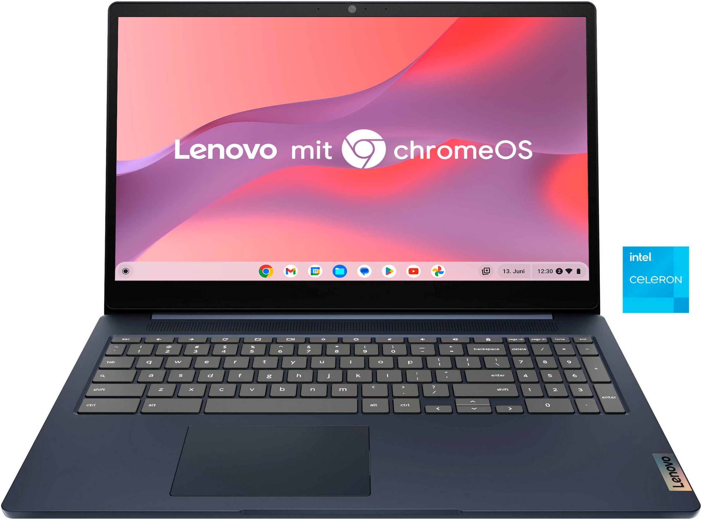 Lenovo Chromebook »IdeaPad 3 Chrome 15IJL6 8GB RAM / 128GB eMMC«, 39,6 cm, / 15,6 Zoll, Intel, Celeron, UHD Graphics