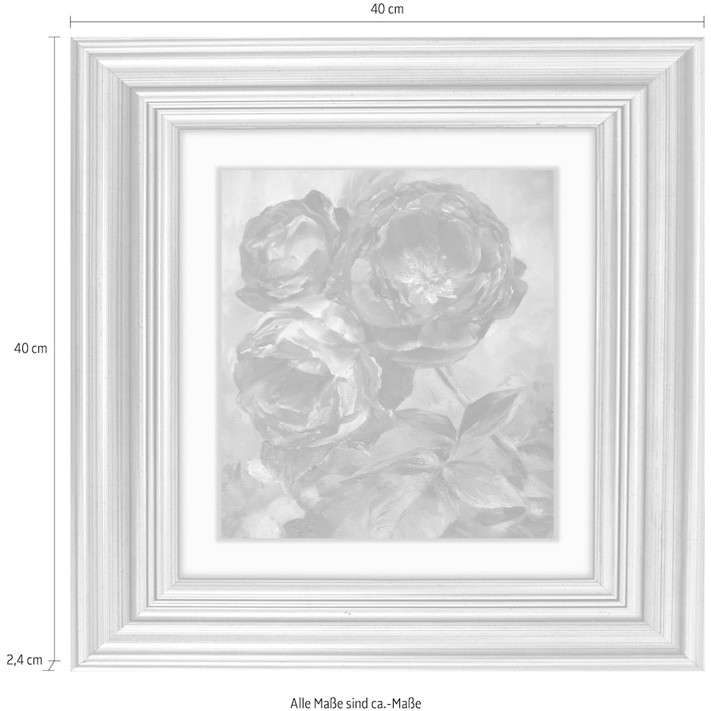 queence Acrylglasbild »Blumen«