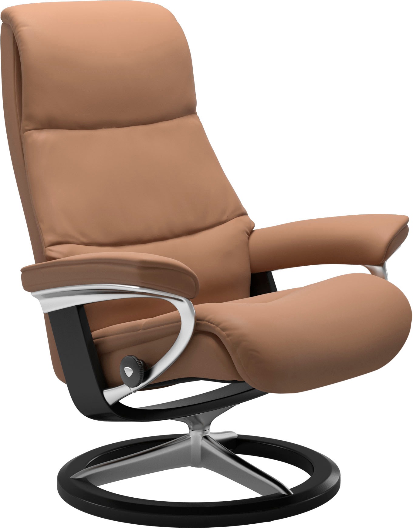 Stressless® Relaxsessel »View« mit Signature Base, Größe L,Gestell Schwarz