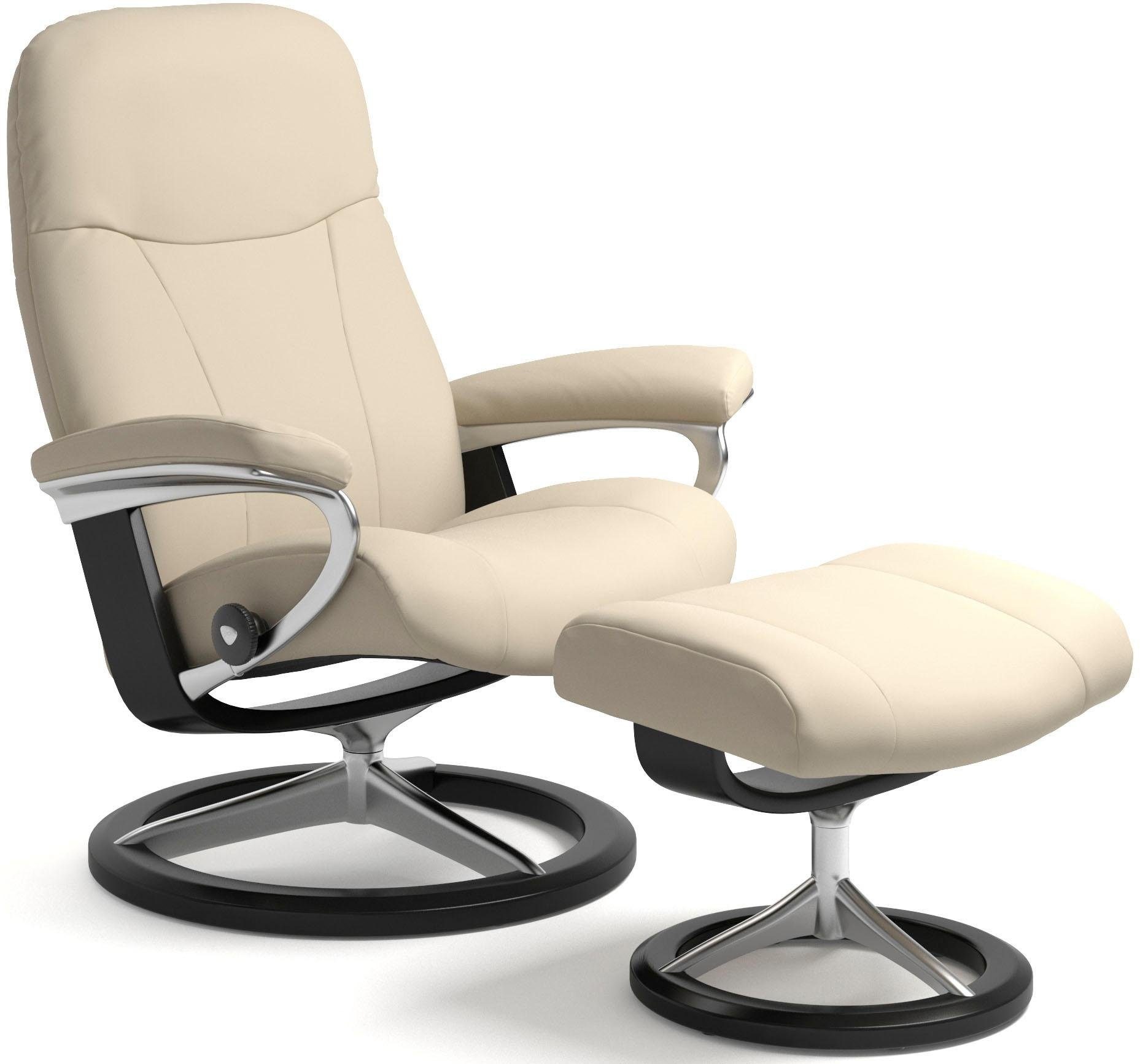 Stressless Hocker "Garda", mit Signature Base, Gestell Schwarz günstig online kaufen