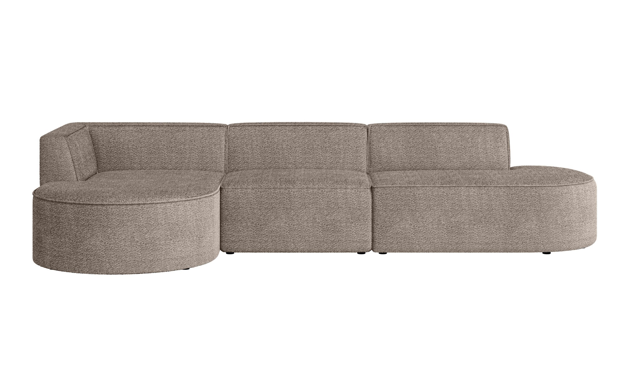 andas Ecksofa »EIVIND Designer Sofa mit Ottomane rechts/links, B/T/H: 343/1 günstig online kaufen
