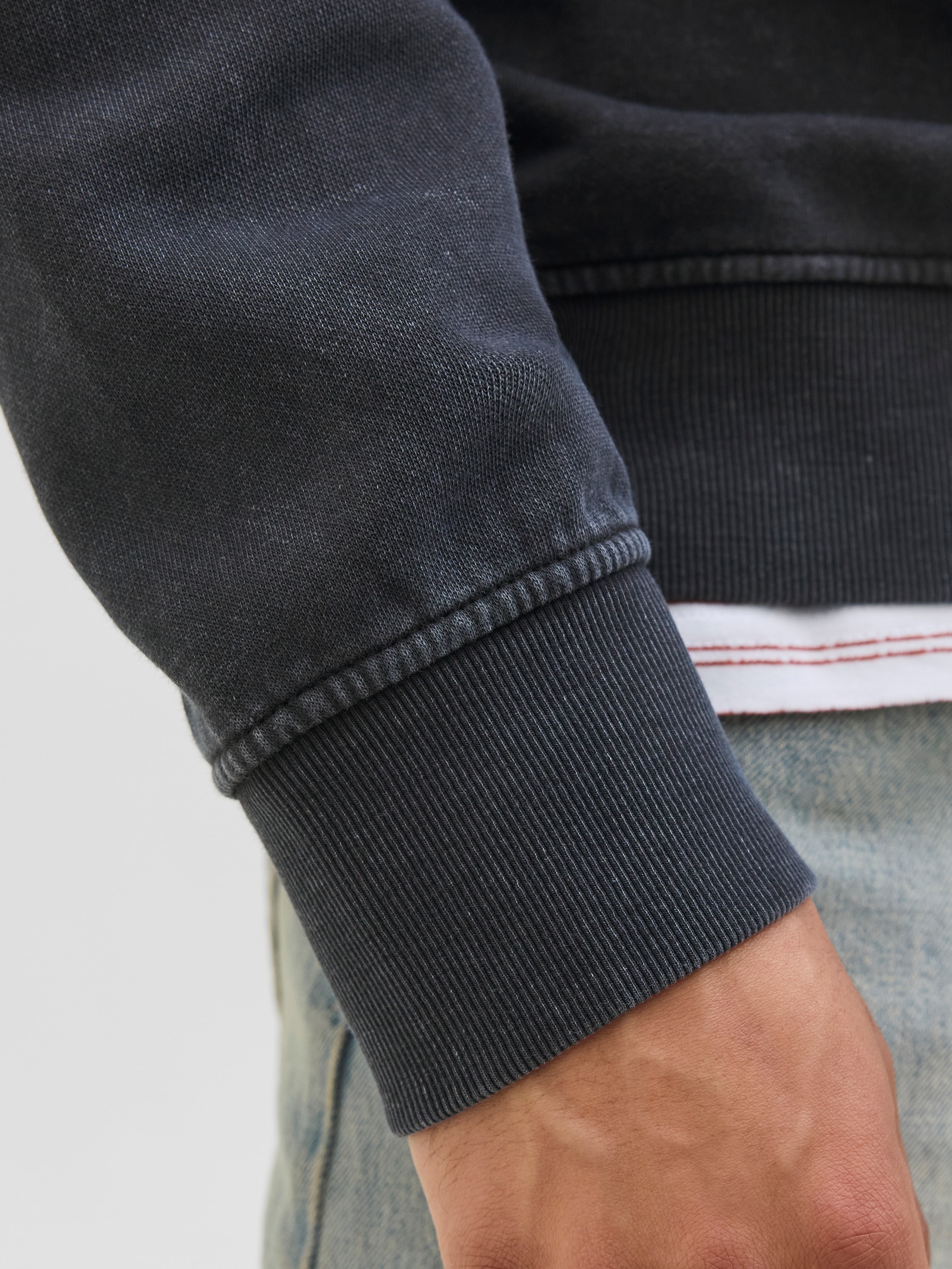 Jack & Jones Sweatshirt »JJEDOVER PRINT SWEAT CREW NECK«