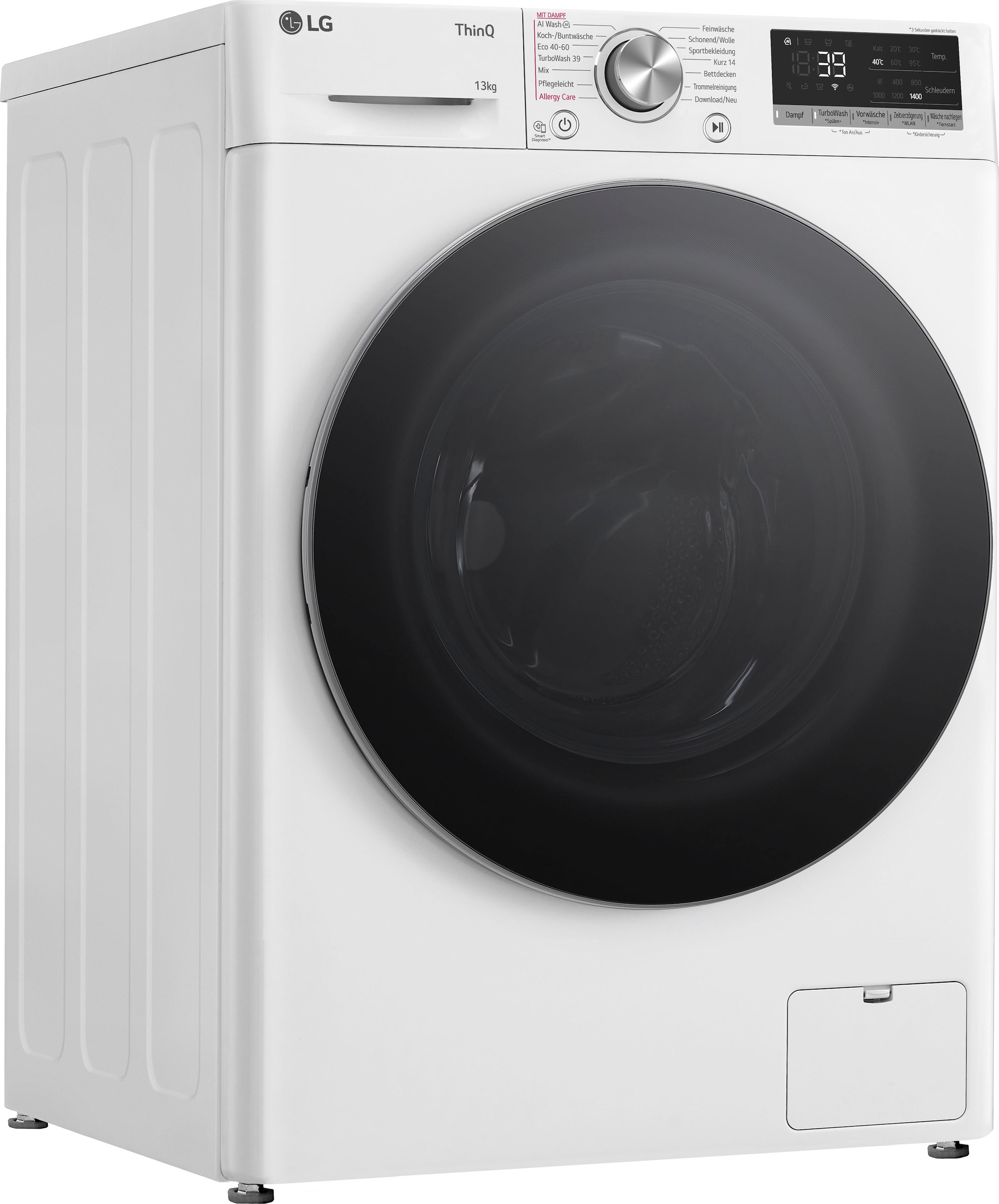 LG Waschmaschine Serie 7 »F4WR7031«, 13 kg, 1400 U/min günstig online kaufen