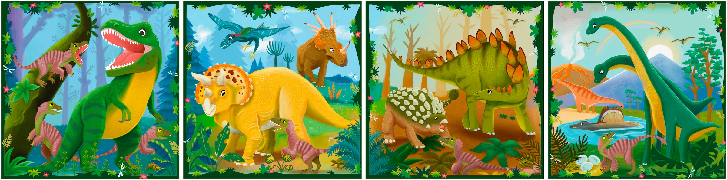 Ravensburger Puzzle »PuzzleUP!, Dinosaurier«, Made in Europe