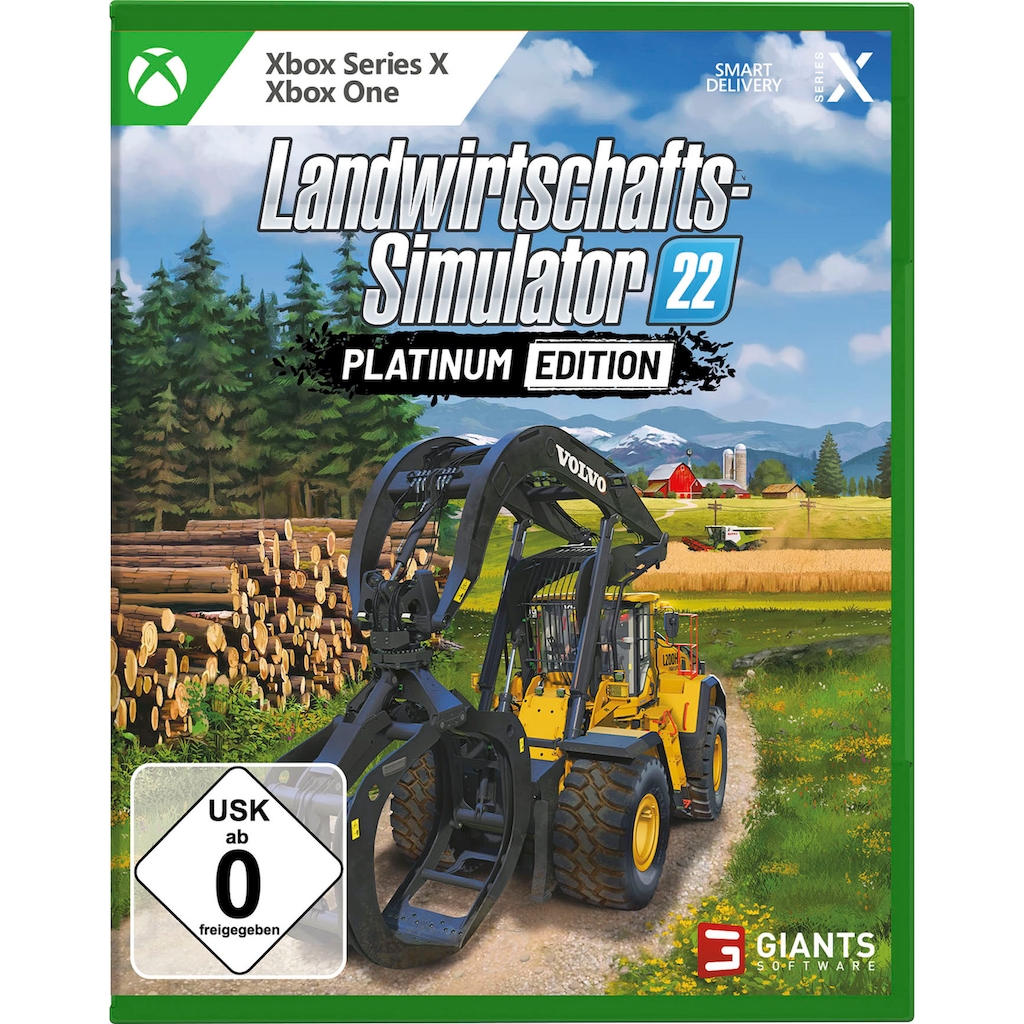 Astragon Spielesoftware »Landwirtschafts-Simulator 22: Platinum-Edition«, Xbox One-Xbox Series X