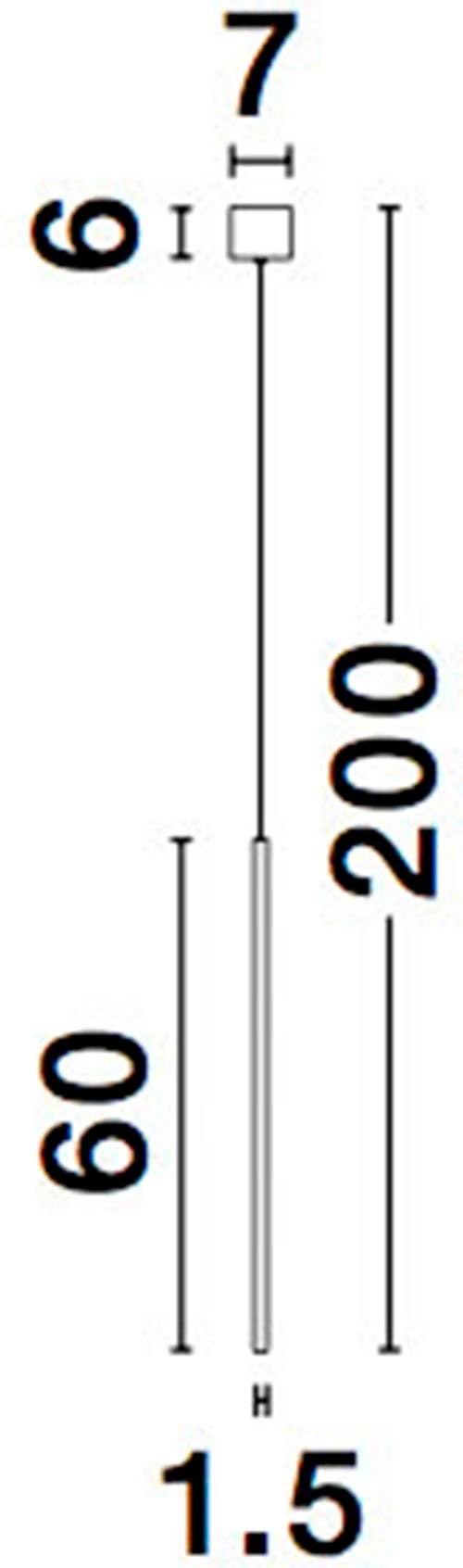 Nova Luce LED-Hängeleuchte »ELETTRA« LED-Modul 1 Stk. Warmweiß