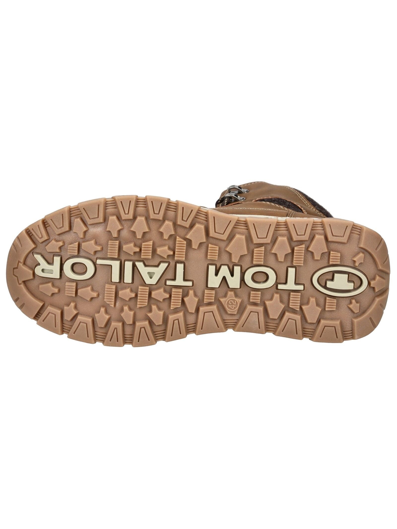 TOM TAILOR Schnürstiefelette »Tom Tailor Stiefelette Lederimitat/Textil«