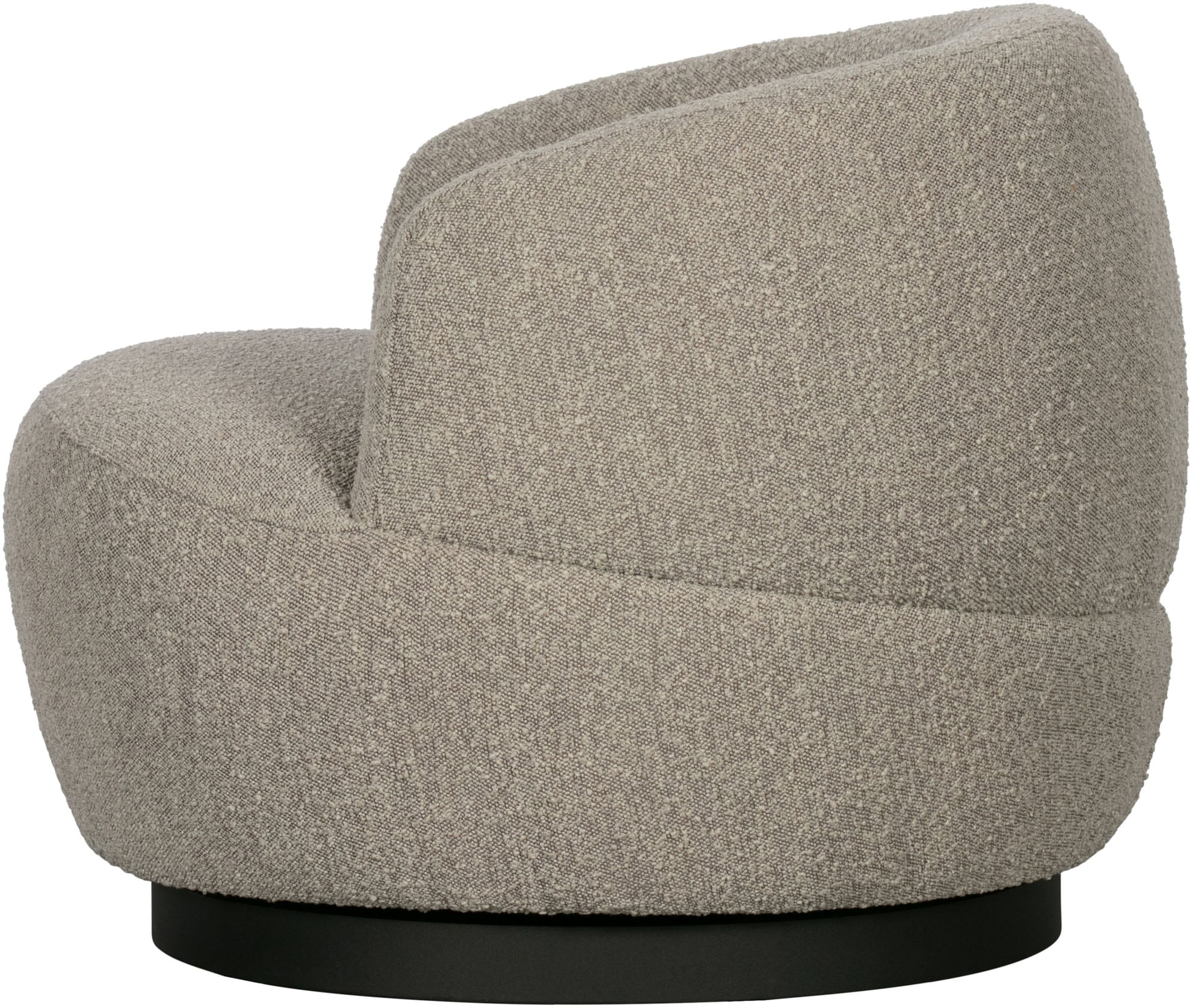 WOOOD Drehstuhl »Woolly«, runde Form, in jede Richtung drehbar, Breite 84 cm