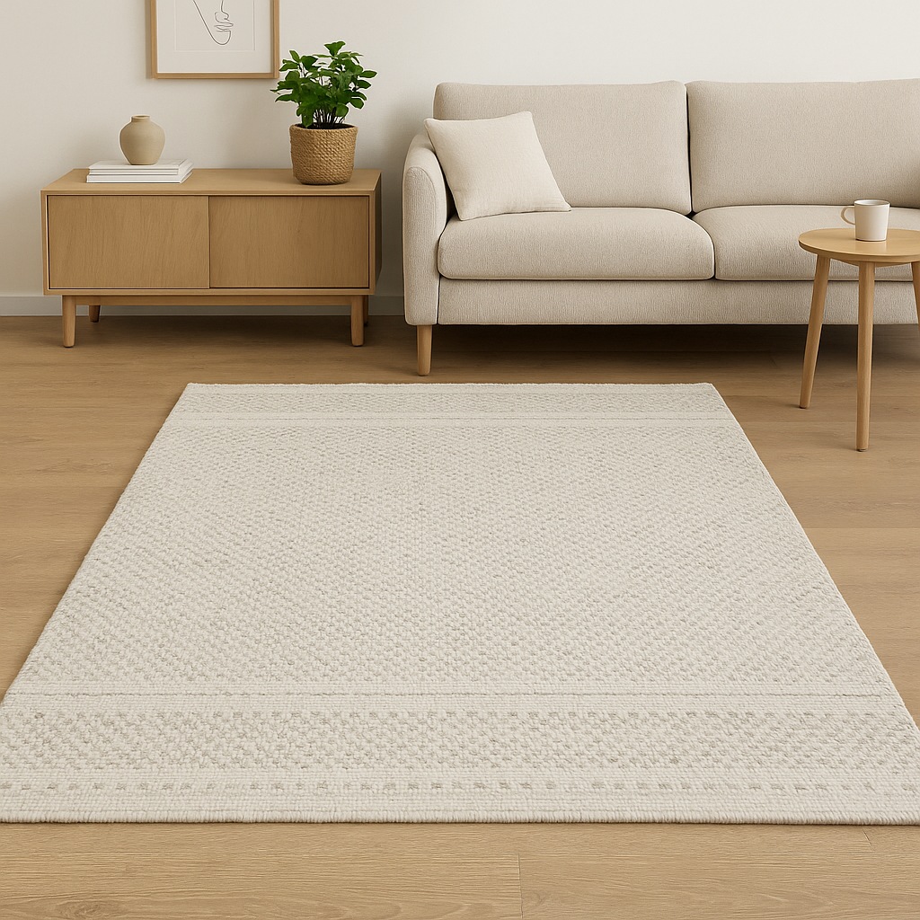 Myflair Möbel & Accessoires Wollteppich »Wooly Nature« rechteckig 10 mm Höh günstig online kaufen