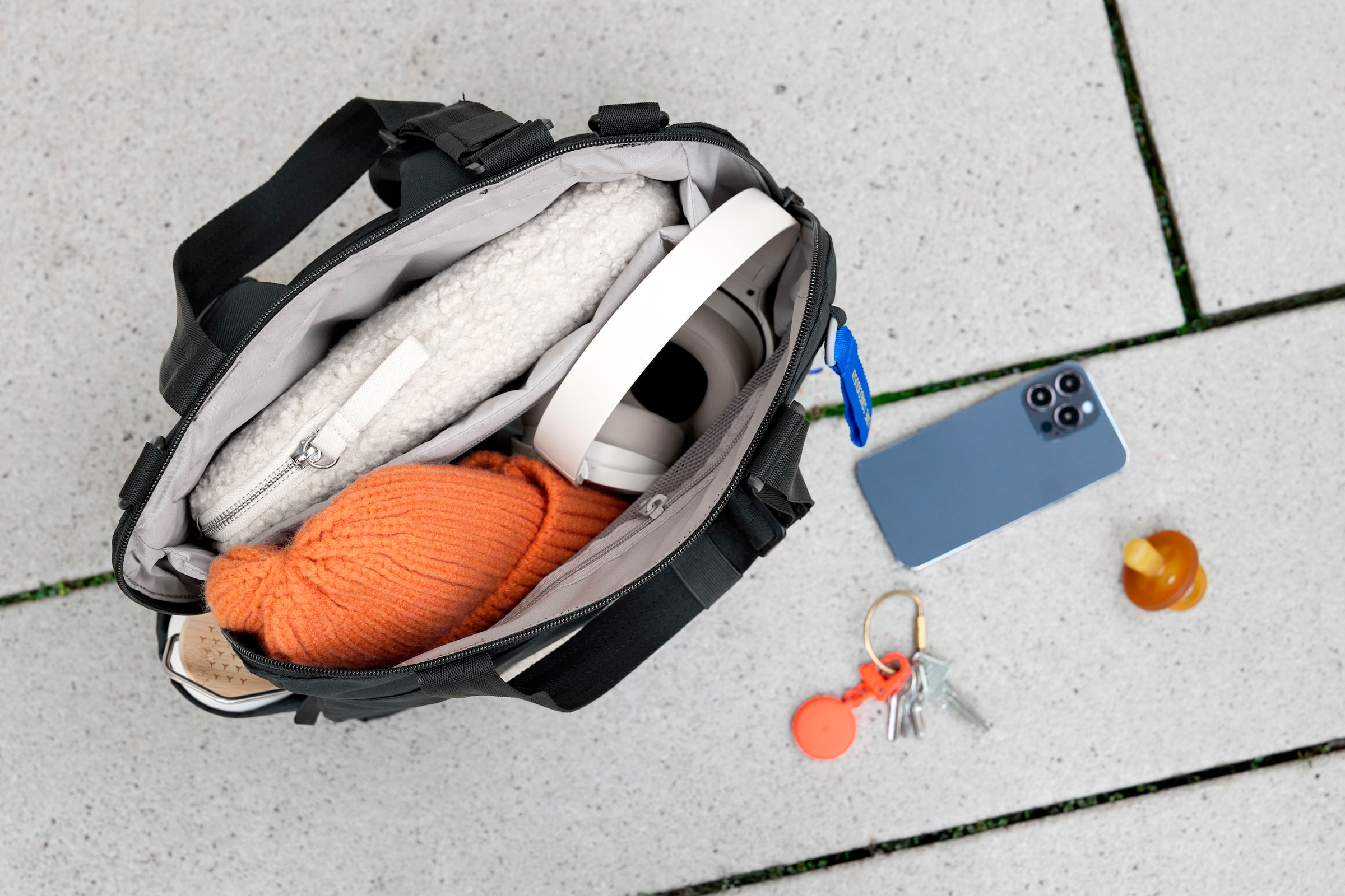 LÄSSIG Wickelrucksack »Green Label, Conversion Backpack, black«