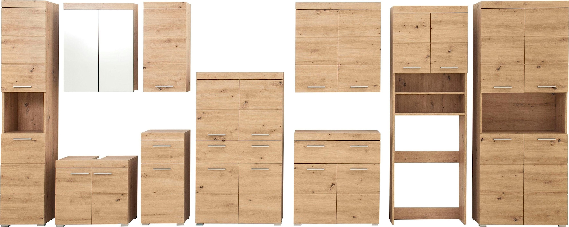 INOSIGN Spiegelschrank »Avena«, Badezimmerschrank wahlweise mit LED-Beleuchtung - (B/T/H) 60/17/77 cm