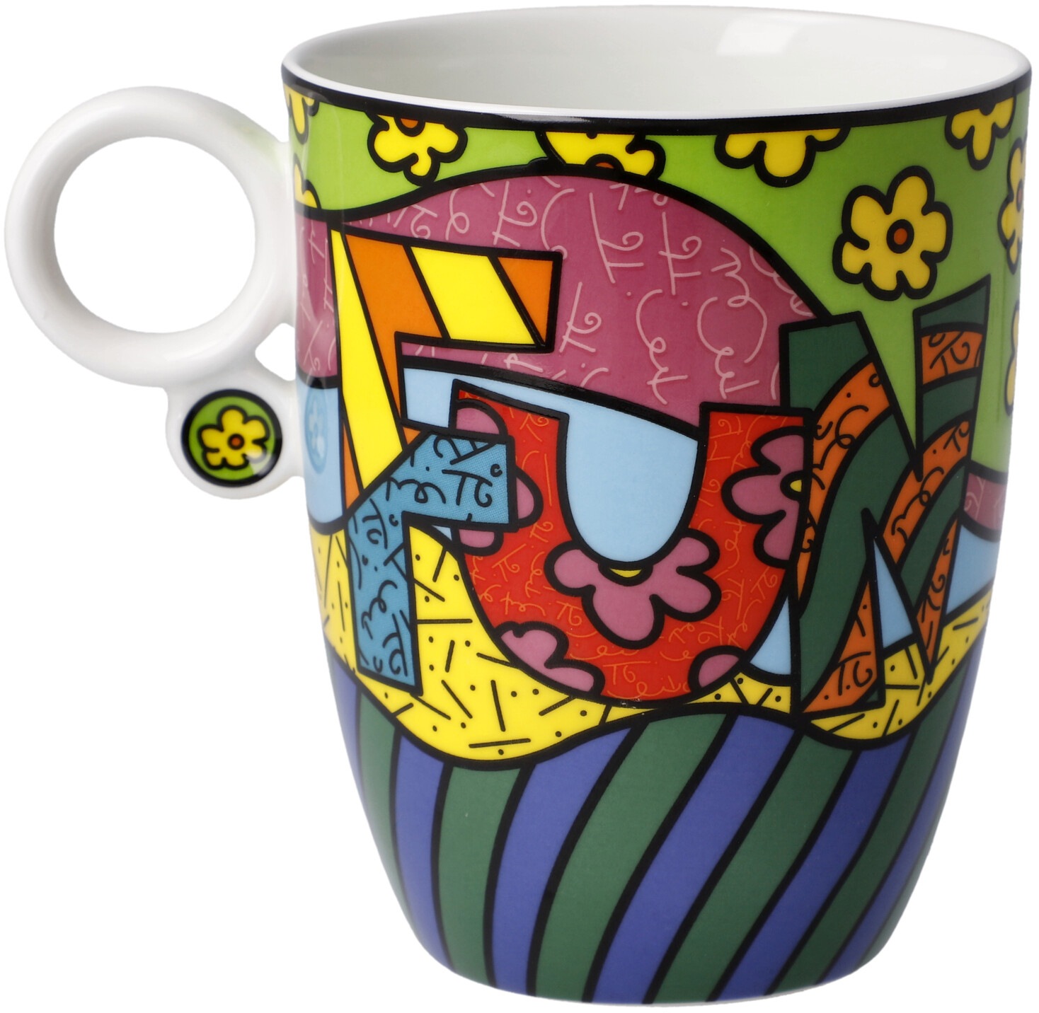 Goebel Tasse »Britto«, Pop Art, Künstlertasse, Fine Bone China, Romero Britto - Fun