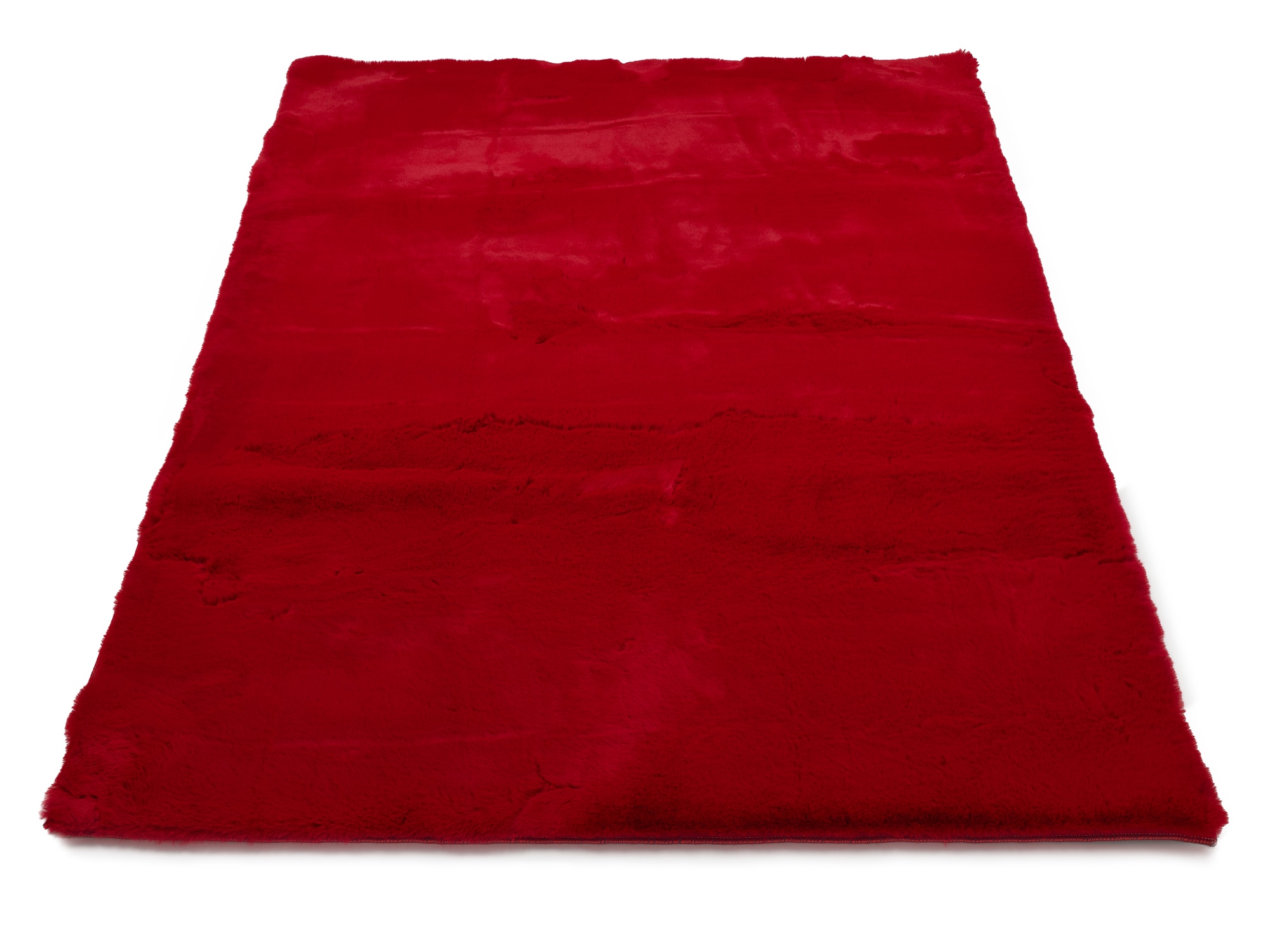 OCI DIE TEPPICHMARKE Hochflor-Teppich »ROCKY SOFT«, rechteckig, 35 mm Höhe, Kunstfell, weich, kuschelig, maschinell gewebt, Kaninchen Haptik
