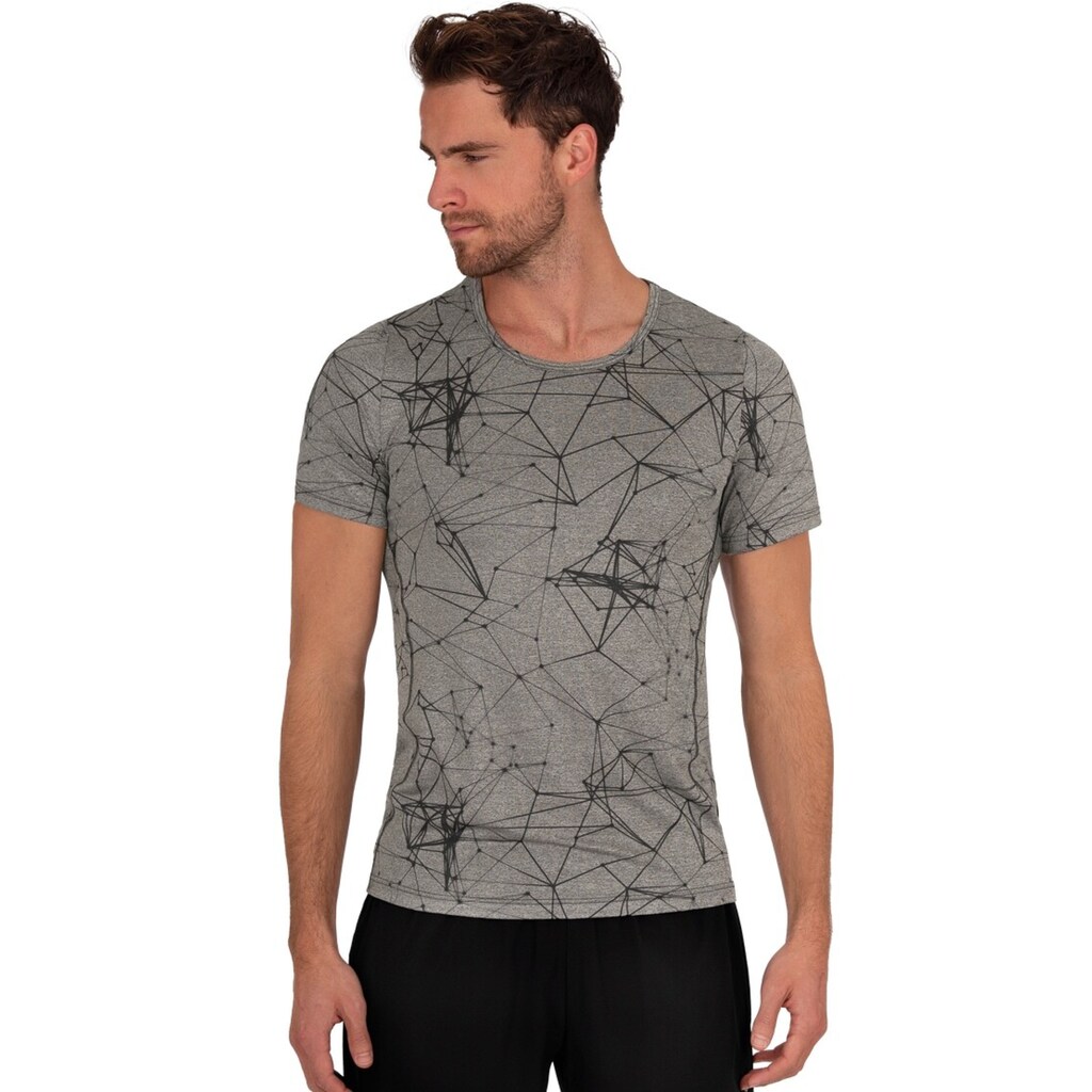 Trigema T-Shirt »TRIGEMA Sportshirt aus elastischem Material«, (1 tlg.)