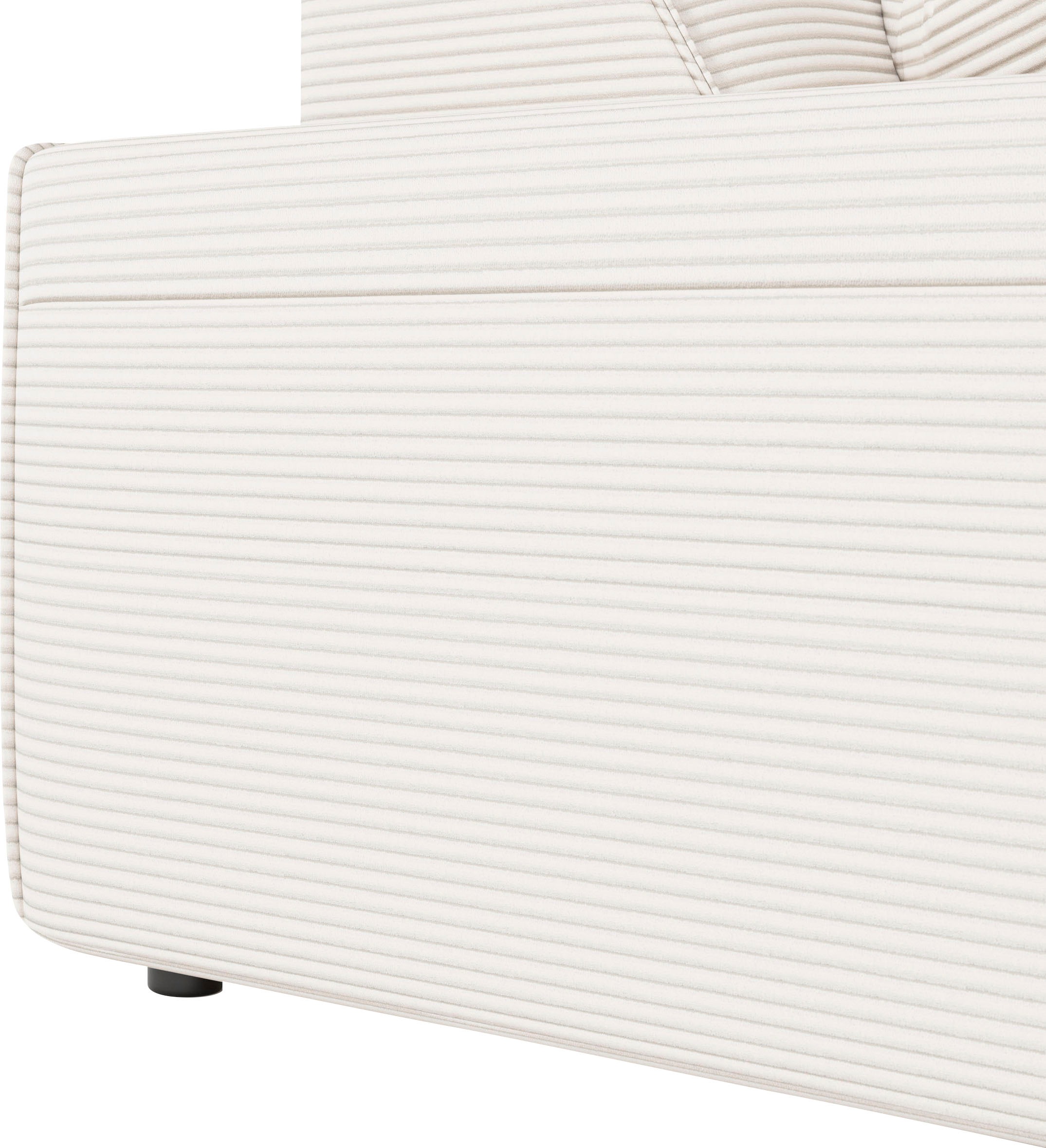andas Ecksofa »Glimminge L-Form auch in Breitcord, Feincord + Easy care-Bezug,«, Breite 234, Zierkissen