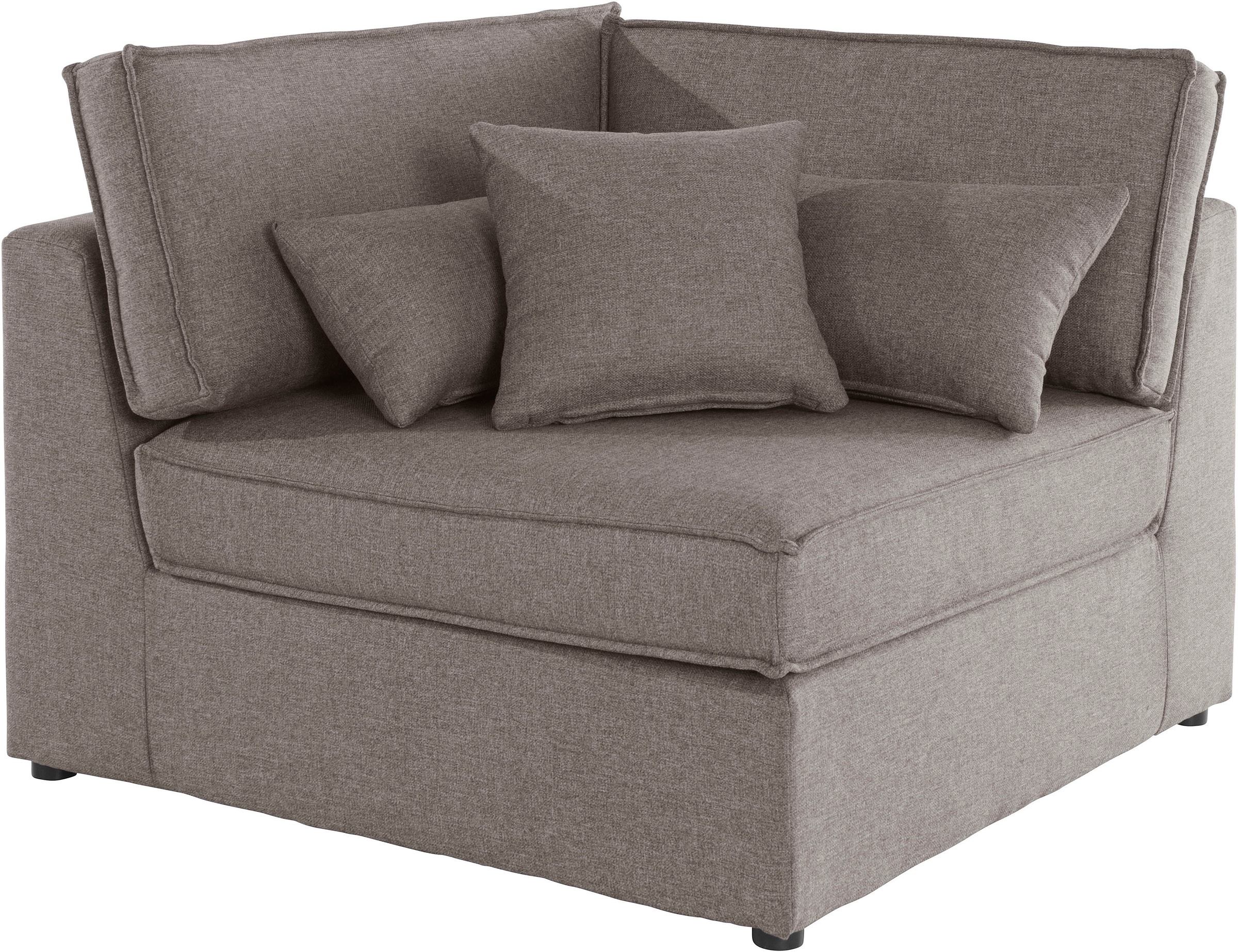 OTTO home Sofa-Eckelement »Florid« Teil eines Modulsofas, fester Sitzkomfor günstig online kaufen