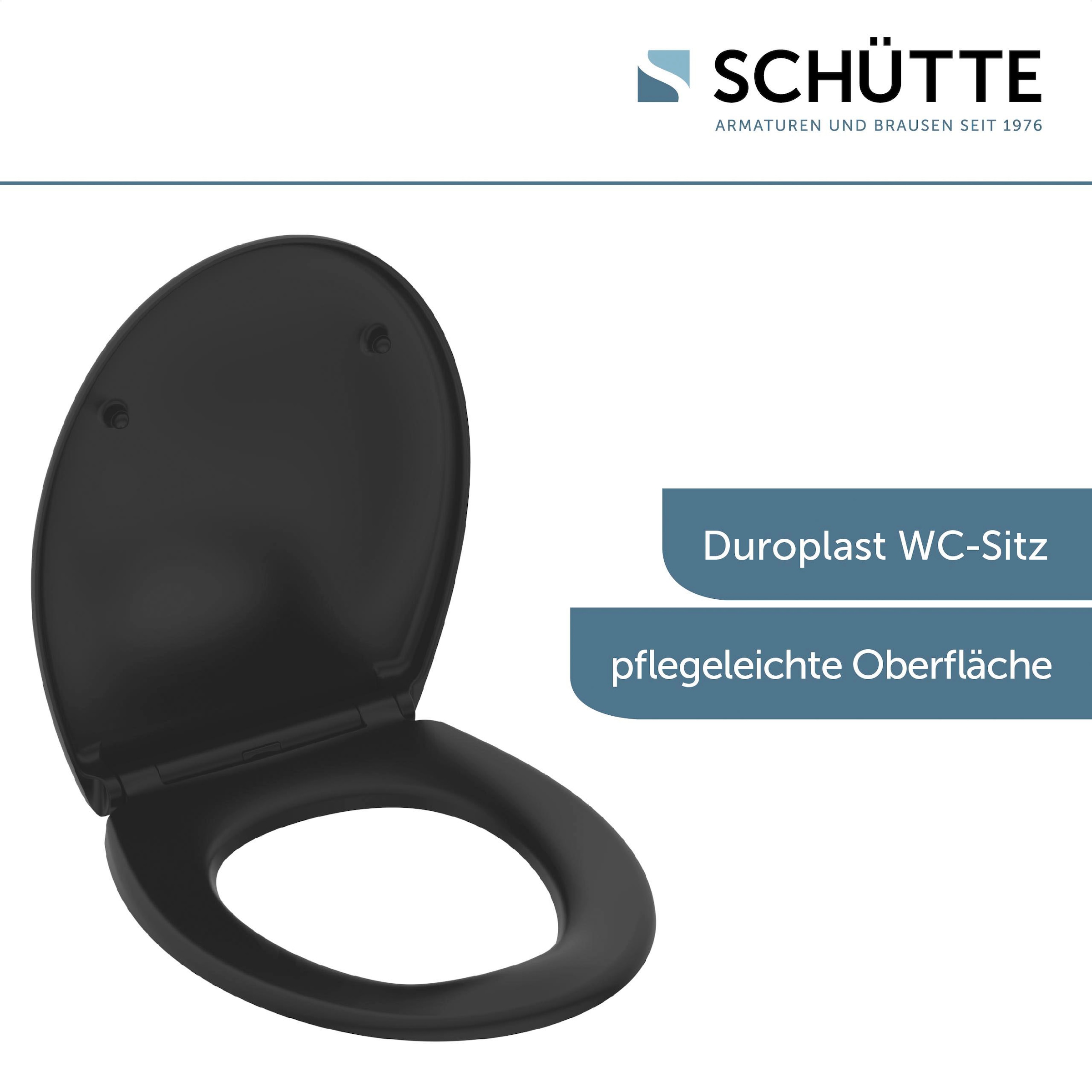 Schütte WC-Sitz, Absenkautomatik, Schnellverschluss