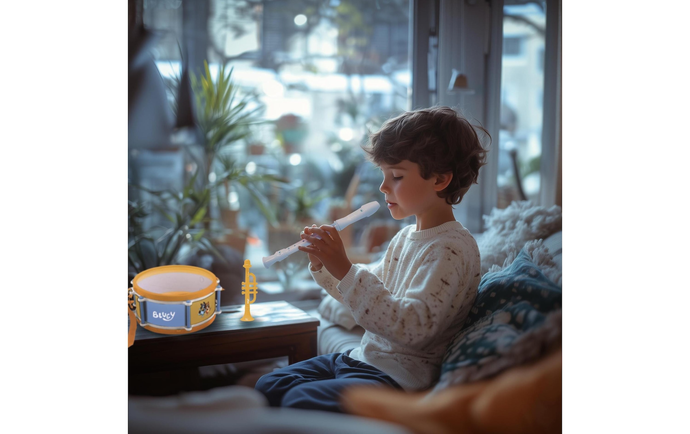 Lexibook® Spielzeug-Musikinstrument »Musikset Bluey 7-teilig«