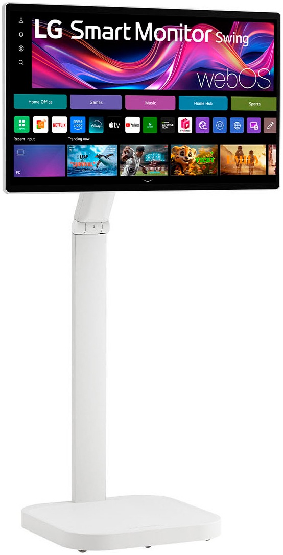 LG LED-Monitor »32U889SA 31,5 Zoll 4K-UHD IPS-Smart Monitor« 80 cm/32 ″  3840 x 2160 px 5 Reaktionszeit 60 Hz mit Touchscreen und Standfuß mit Rollen