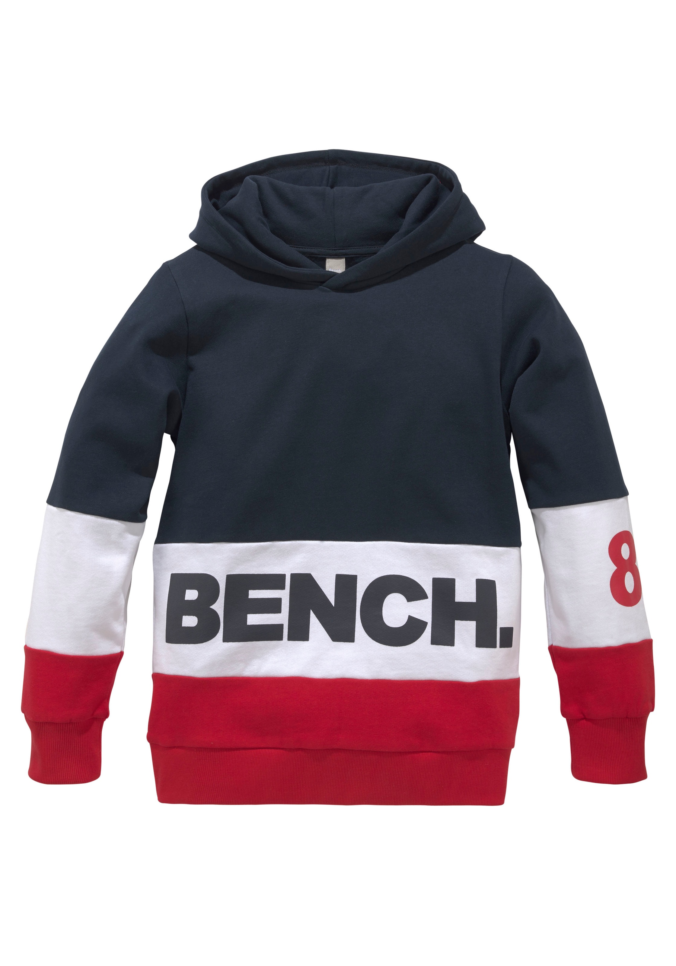Bench. Kapuzensweatshirt, im colourblocking Design im Online-Shop kaufen | Rundhalsshirts