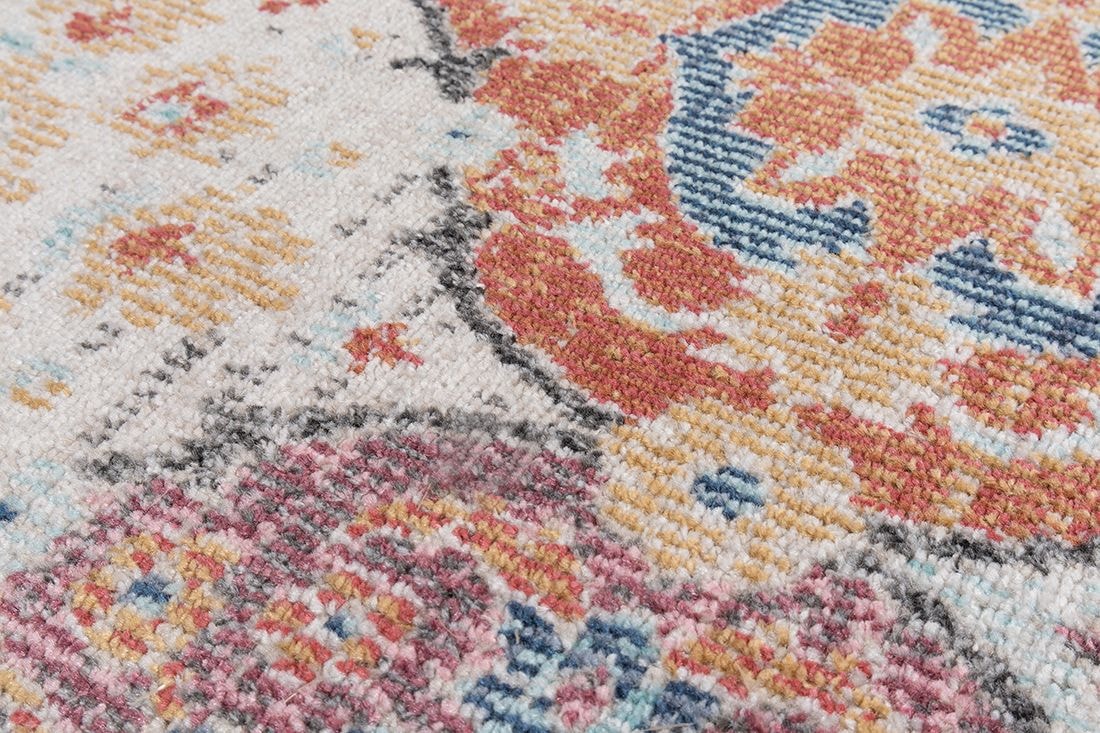 the carpet Teppich »Palma«, rund, 4 mm Höhe, Outdoor moderner robuster In und Outdoor Teppich