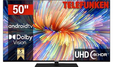 LED-Fernseher »D50V950M2CWH«, 126 cm/50 Zoll, 4K Ultra HD, Smart-TV-Android TV