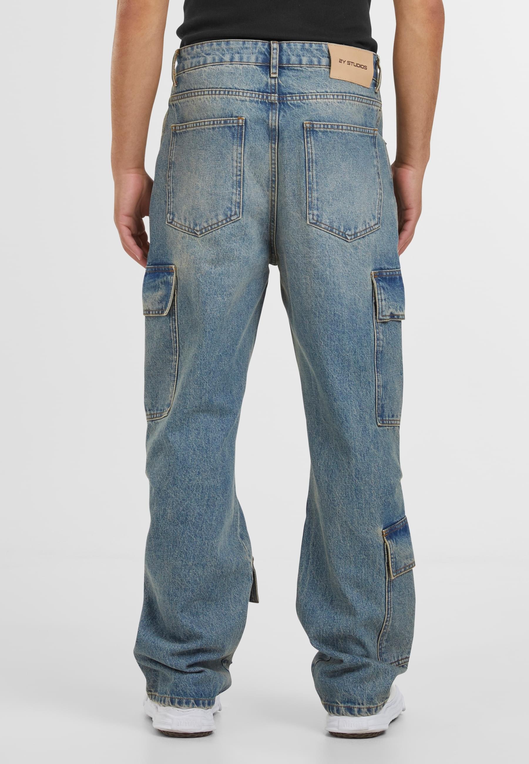 2Y Studios Bequeme Jeans »2Y Studios Vorin Cargo Baggy Jeans«