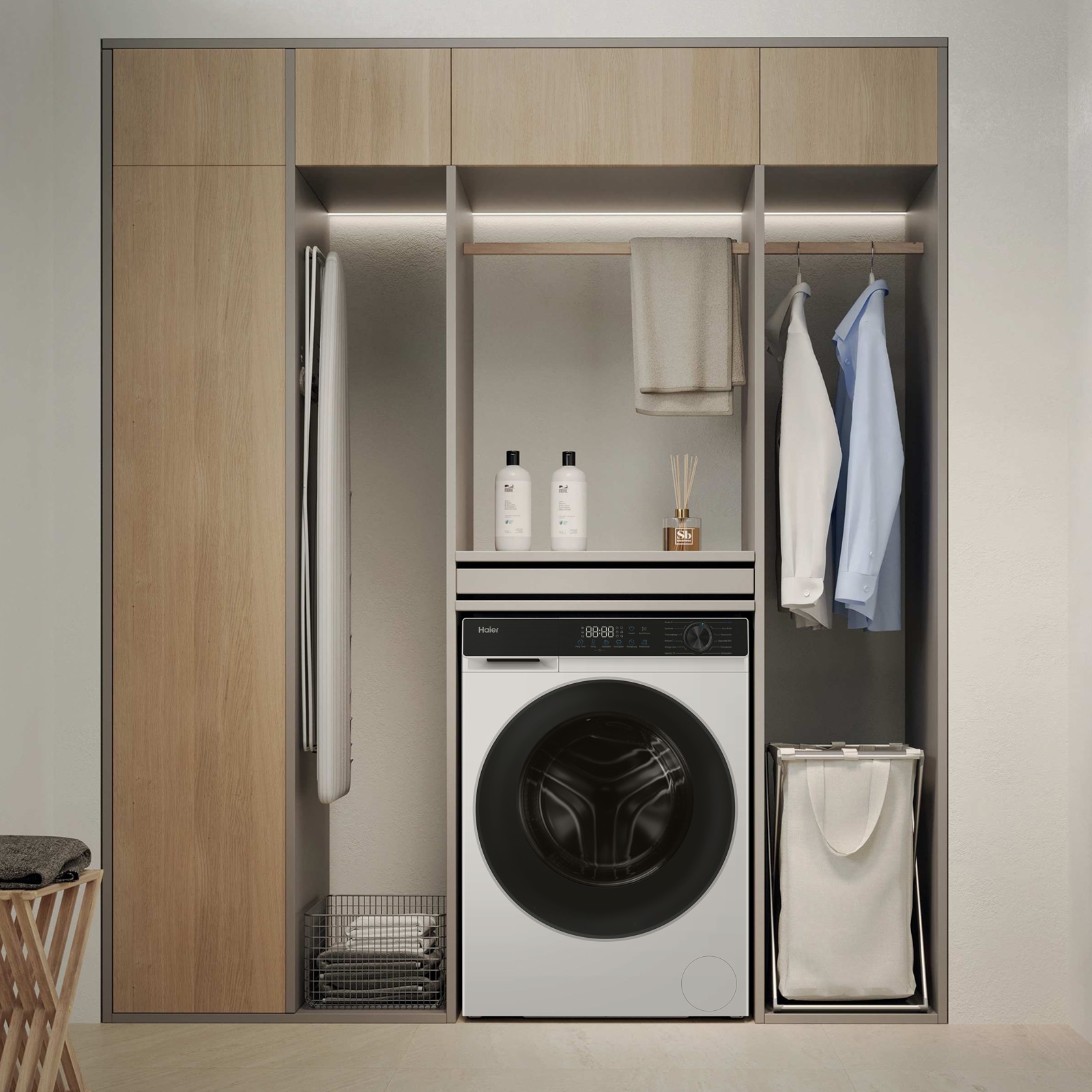 Haier Waschmaschine G3 Serie »HW90-BP14637T« 9 kg 1400 U/min Smart AI Automatikprogramm