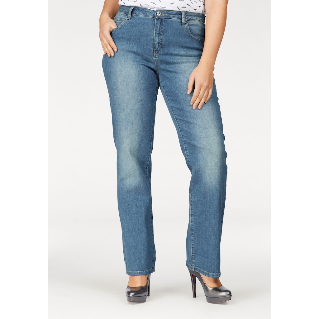 Arizona Gerade Jeans »Curve-Collection«, Shaping