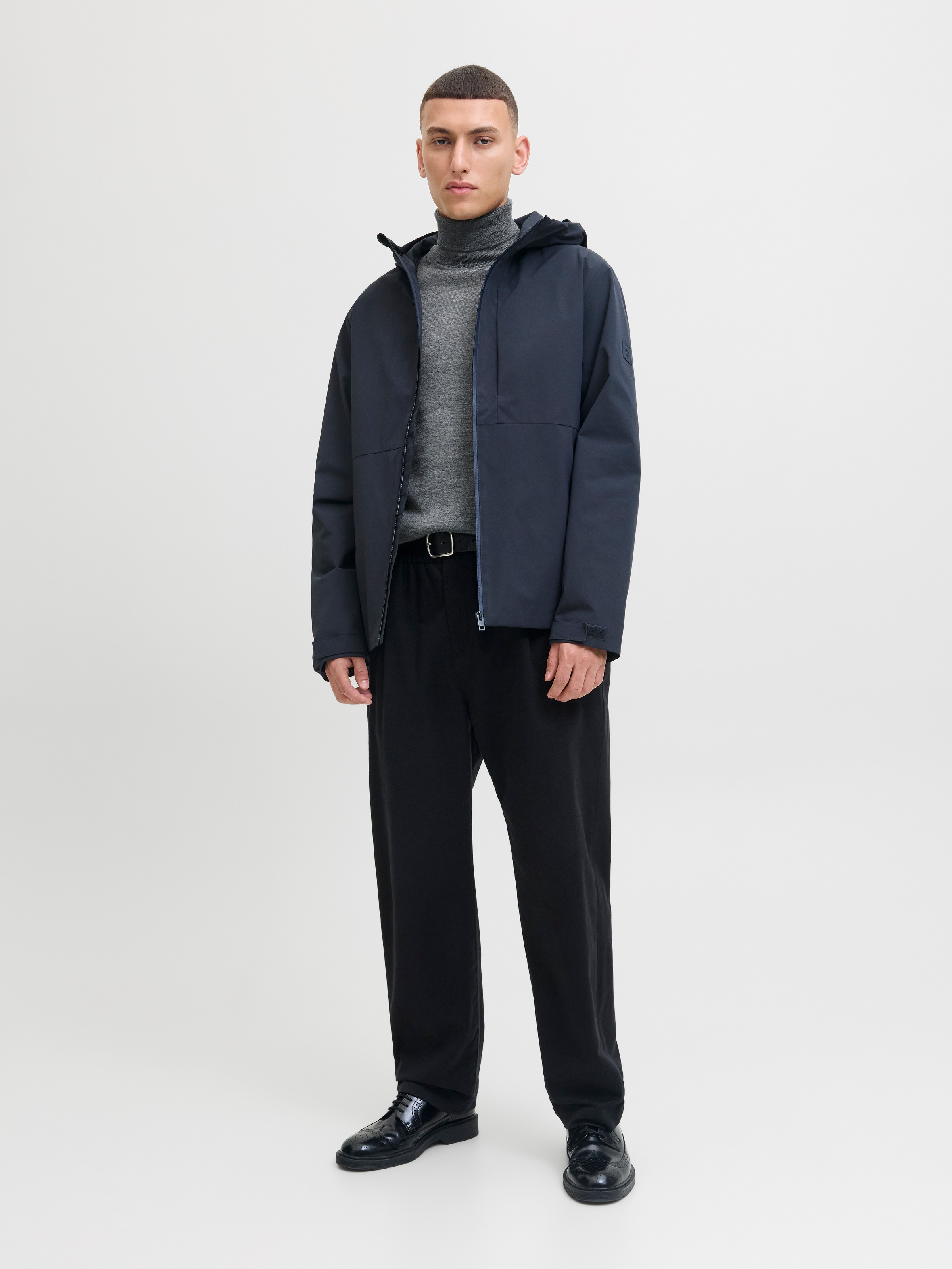 Jack & Jones Rollkragenpullover »JPRBLAMERINO KNIT ROLL NECK« Wolle, regular fit