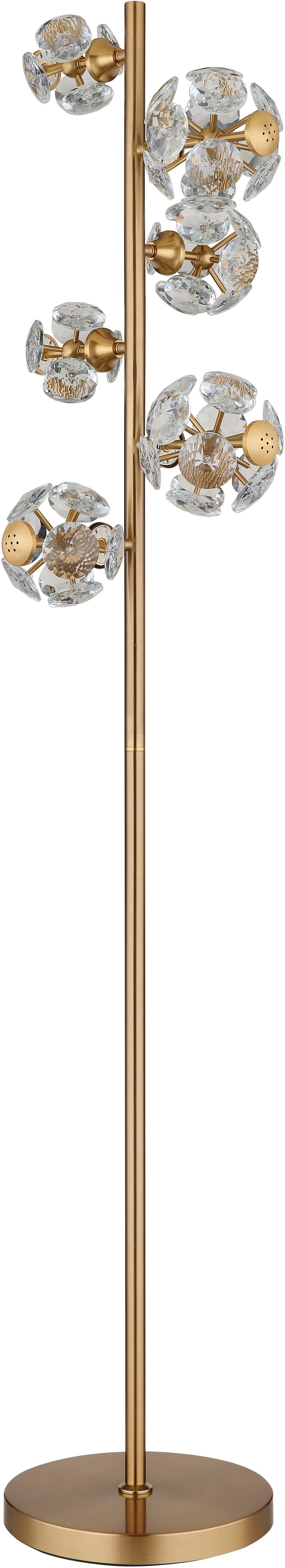 GLOBO LIGHTING Stehlampe »VIRINA« LED-Modul 1 Stk. Warmweiß Stehlampe Wohnzimmer Schlafzimmer Flur Design-Leuchte