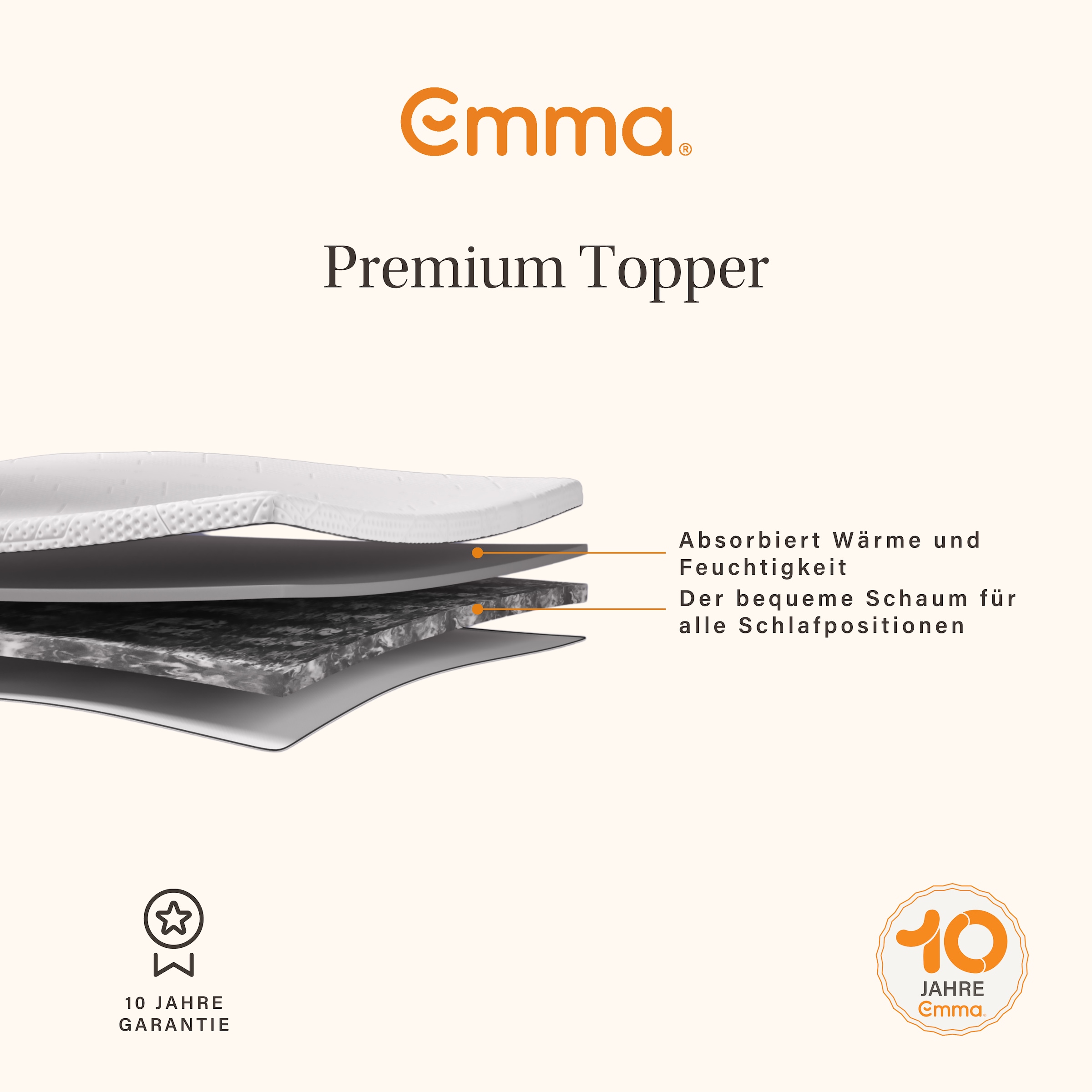 Emma Topper »Emma«, (1 St.)