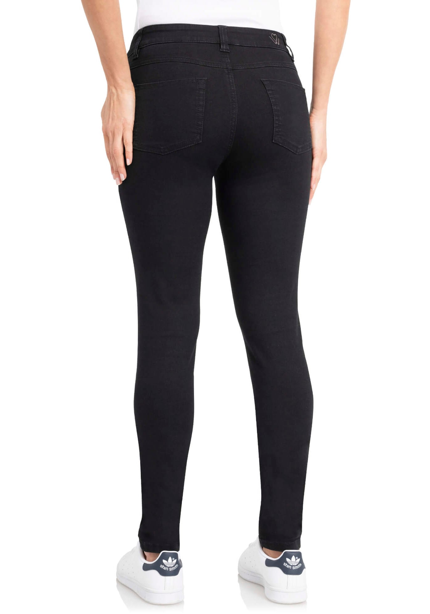 wonderjeans Skinny-fit-Jeans »High Waist«, Schmaler Skinny-Fit in hochelastischer Qualität