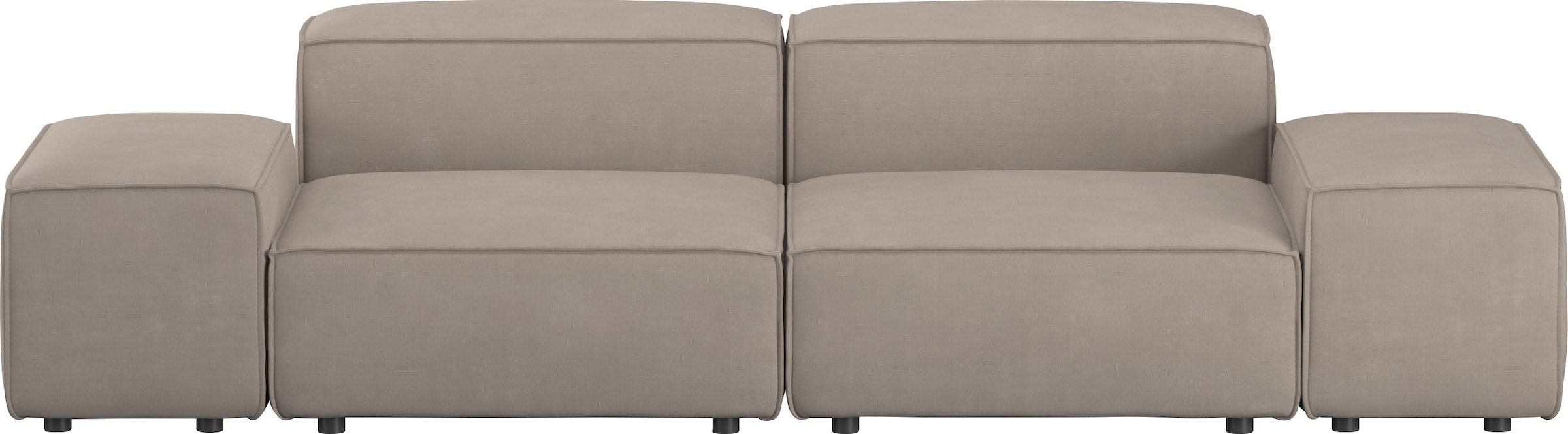 designwerk Big-Sofa »Puzzle, Designsofa für Indoor und Outdoor, bequem, modular«, wasserabweisend & strapazierfähig