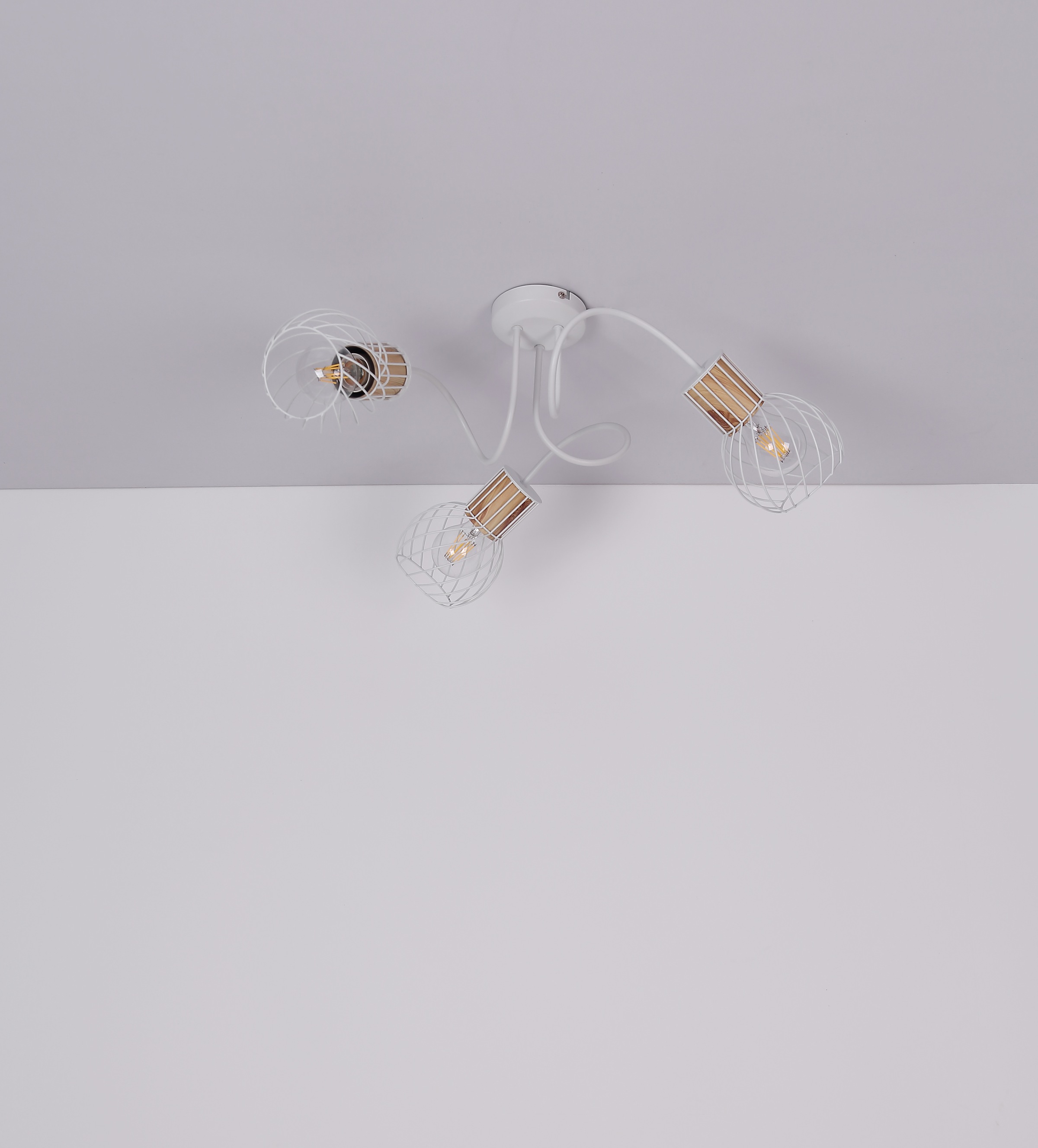 GLOBO LIGHTING Deckenleuchte »LUISE«, Leuchtmittel E27 | ohne Leuchtmittel, Deckenlampe/Wohnzimmer/Schlafzimmer/modern