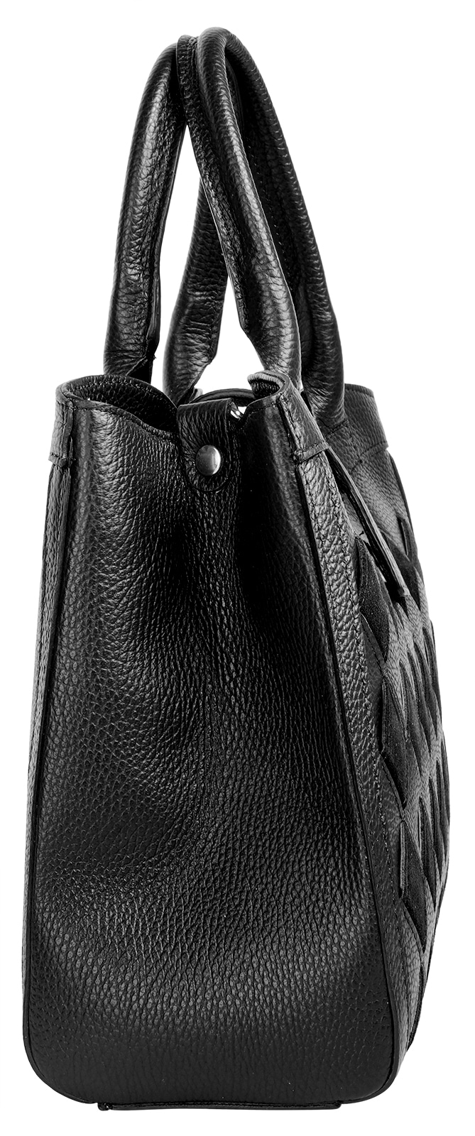 Samantha Look Henkeltasche, echt Leder, Made in Italy