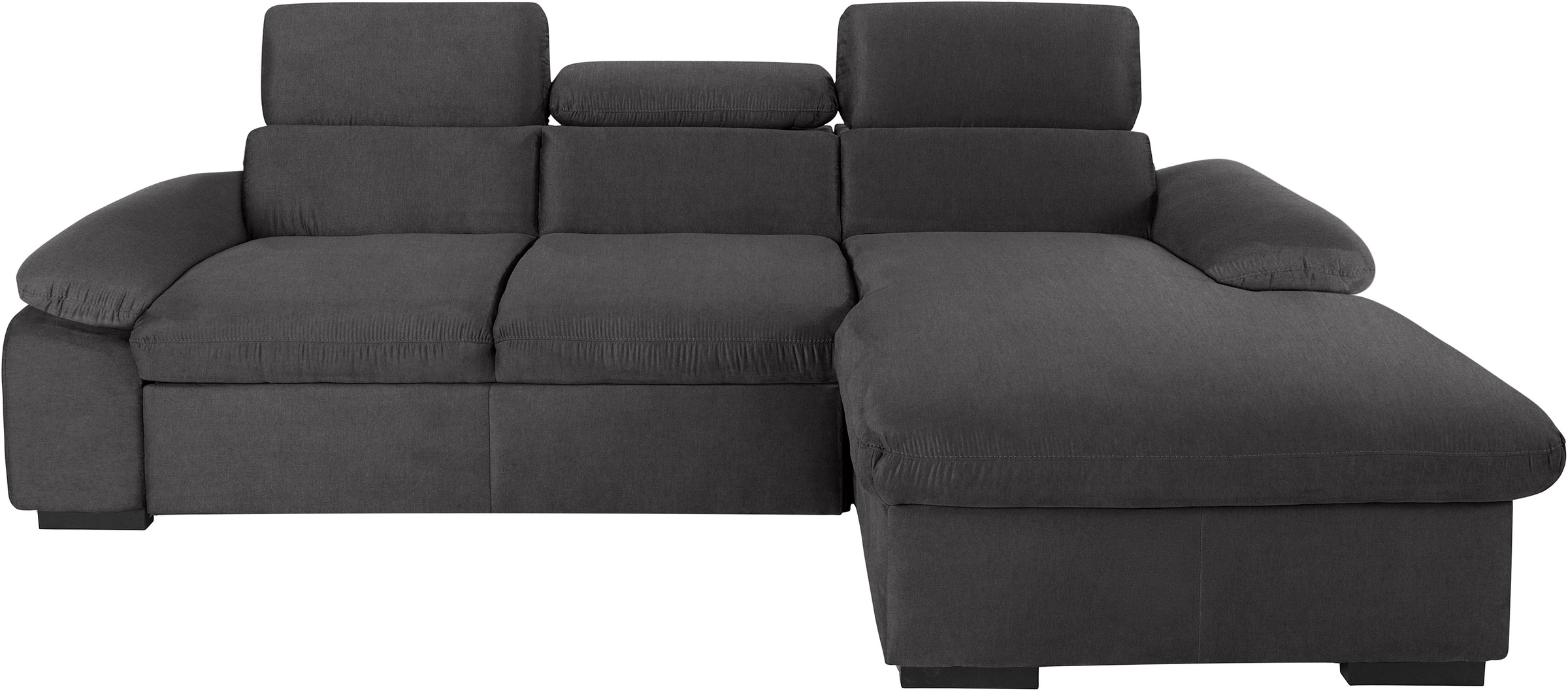 COTTA Ecksofa »Lola L-Form mit Kopfteilfunktion & Hocker« wahlweise mit Bet günstig online kaufen